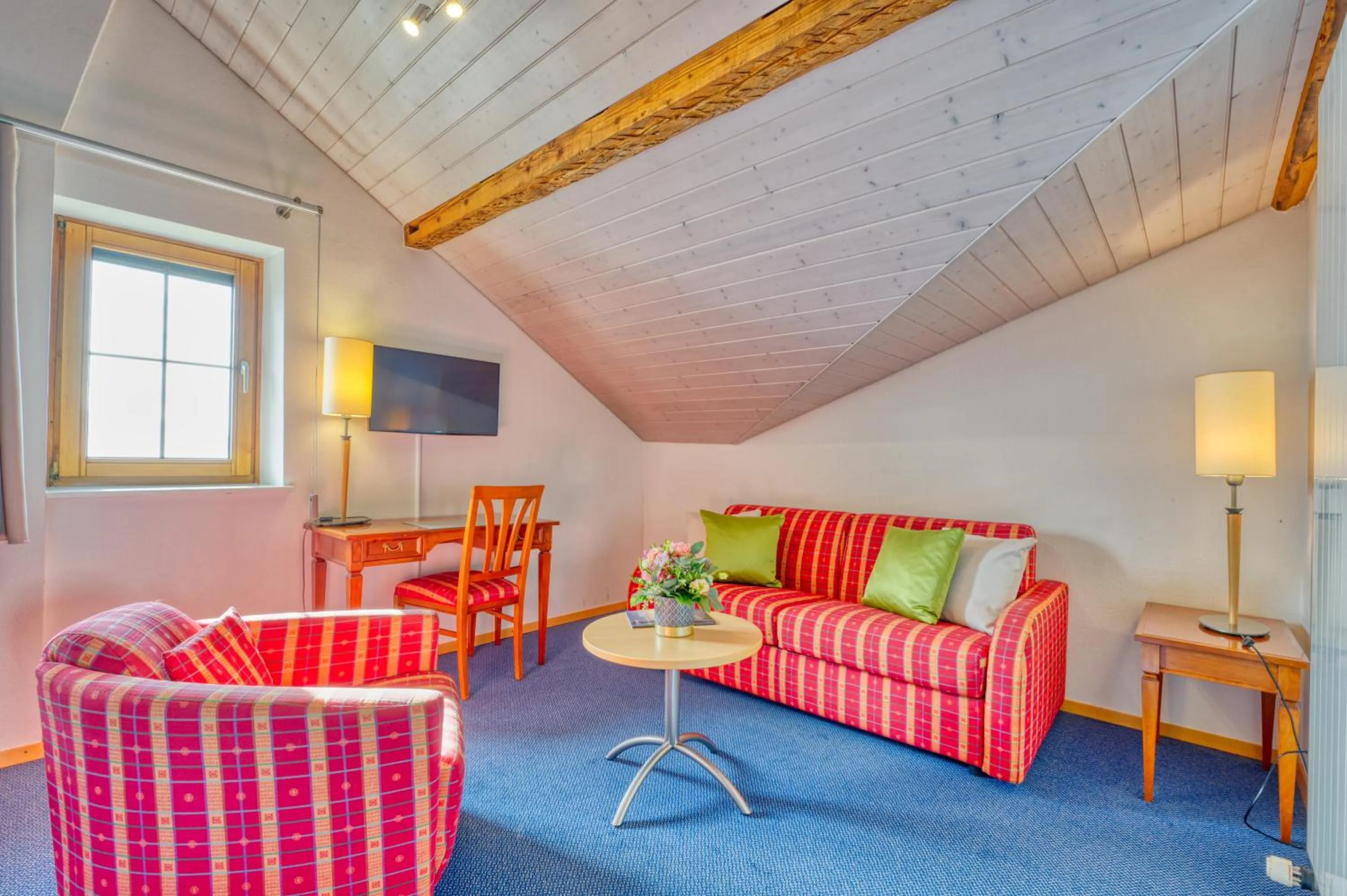 Bedroom in Hôtel Bon Rivage