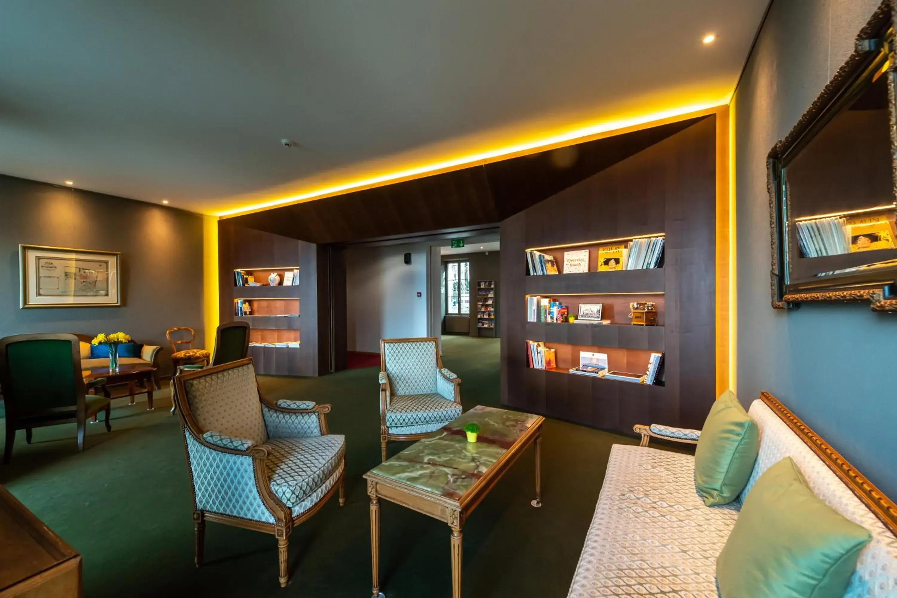 Lobby or reception in Hôtel Bon Rivage Lobby or reception in Hôtel Bon Rivage