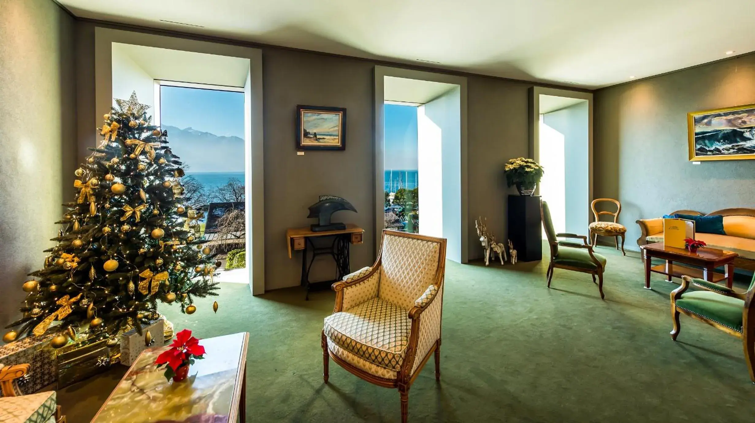 Lobby or reception in Hôtel Bon Rivage Lobby or reception in Hôtel Bon Rivage