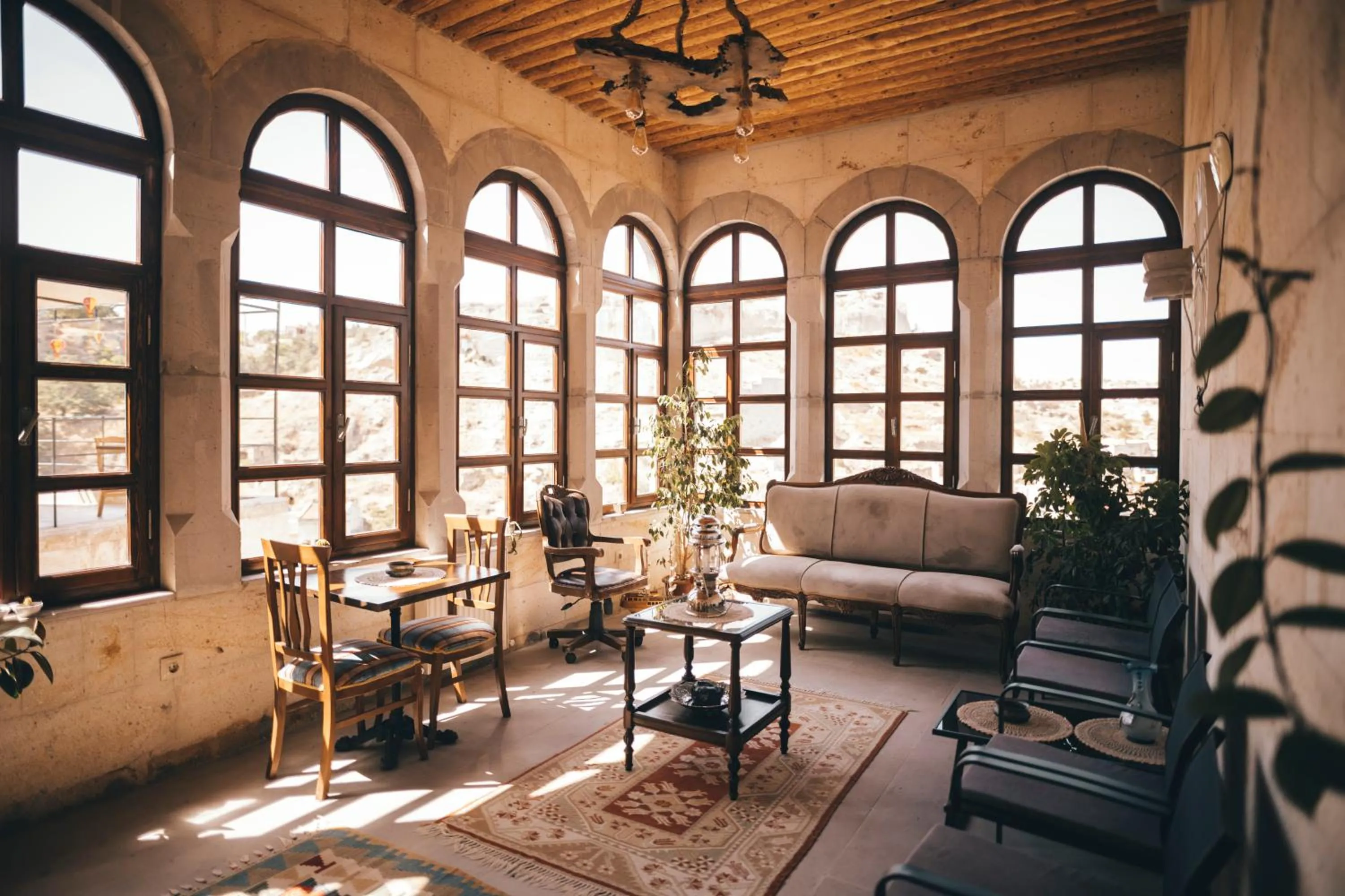 Lobby or reception in Kapalos Cave Hotel