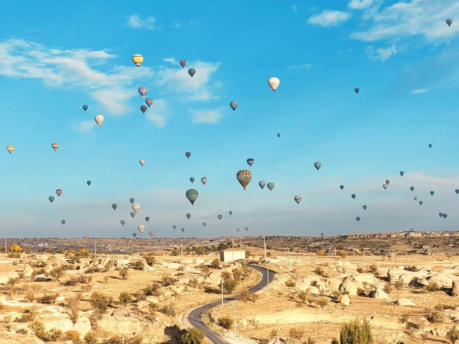 Natural landscape in Kapalos Cave Hotel