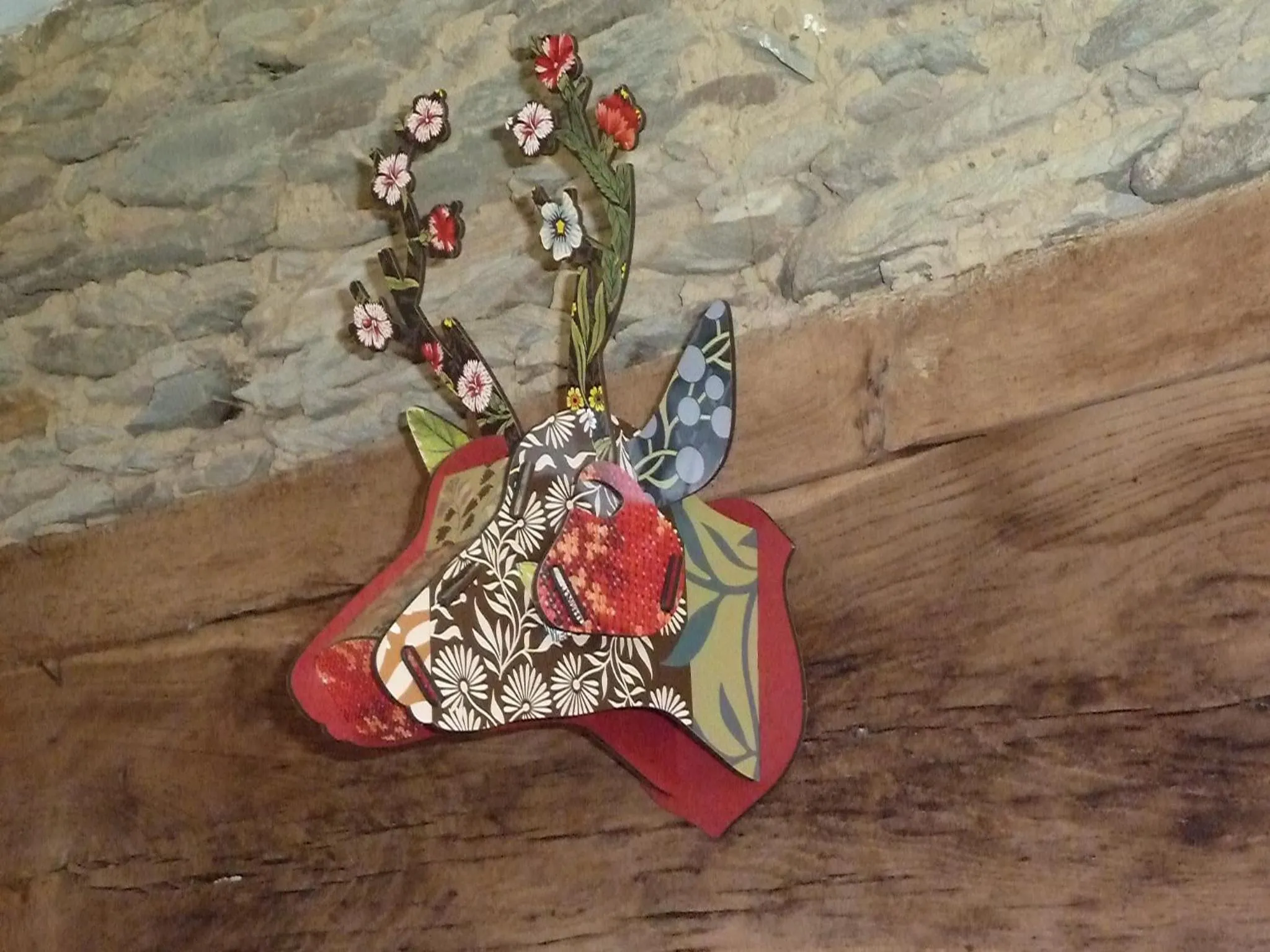 Decorative detail in B&B L'Atelier du Presbytère