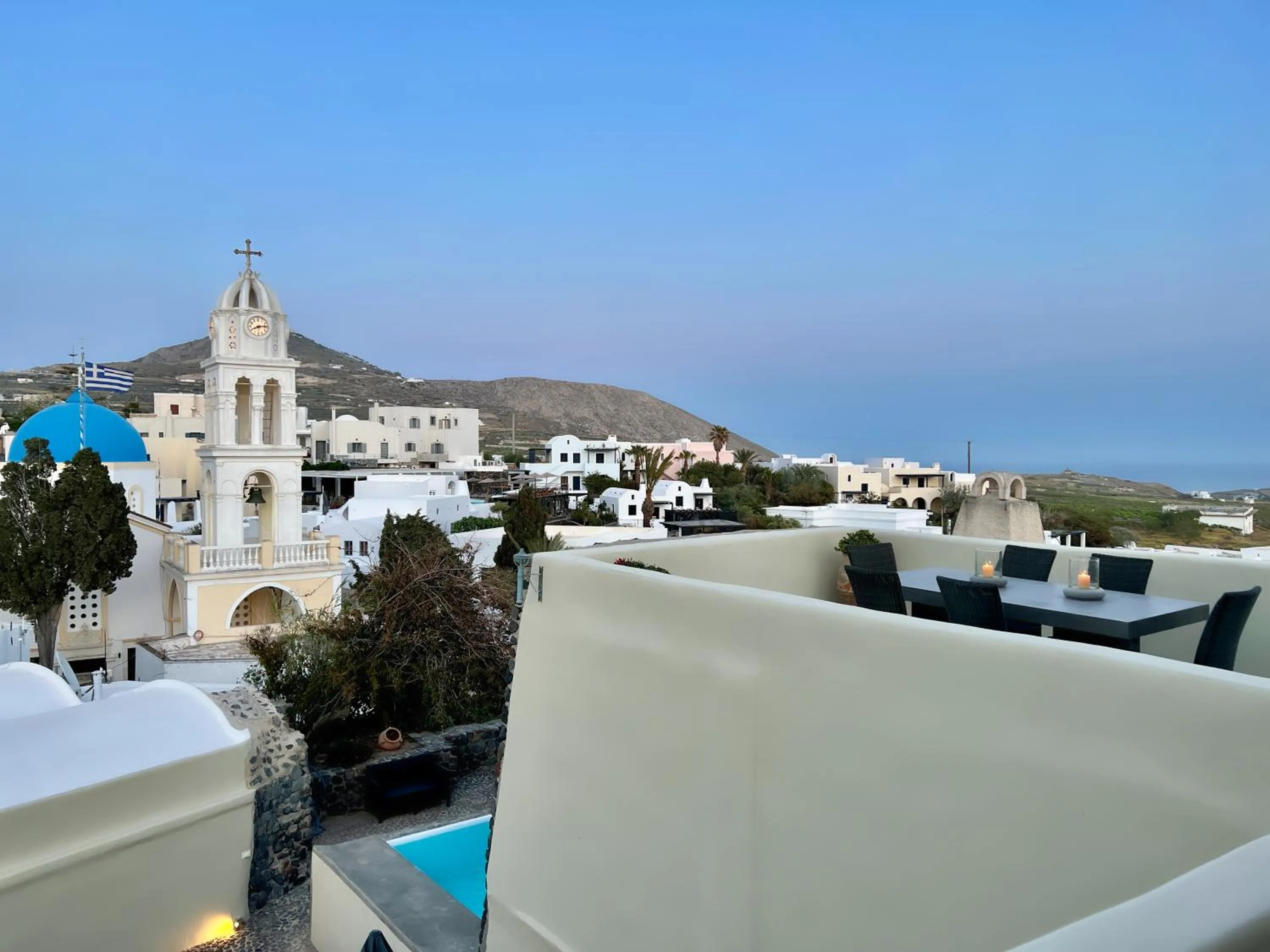 Balcony/Terrace in Santorini Heritage Villas
