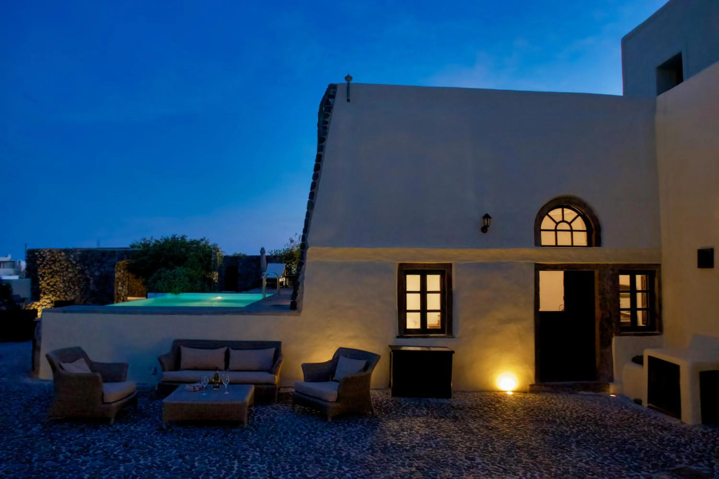 Property building in Santorini Heritage Villas