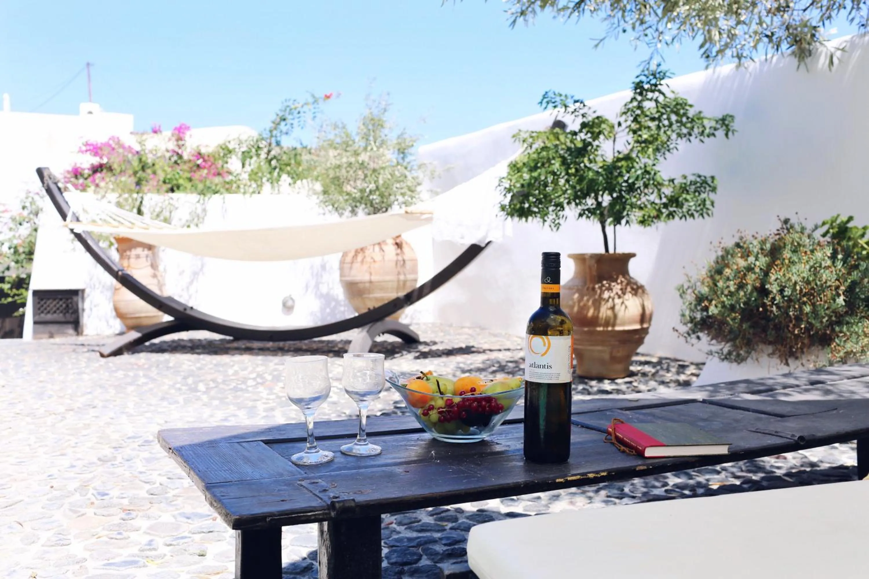 Balcony/Terrace in Santorini Heritage Villas