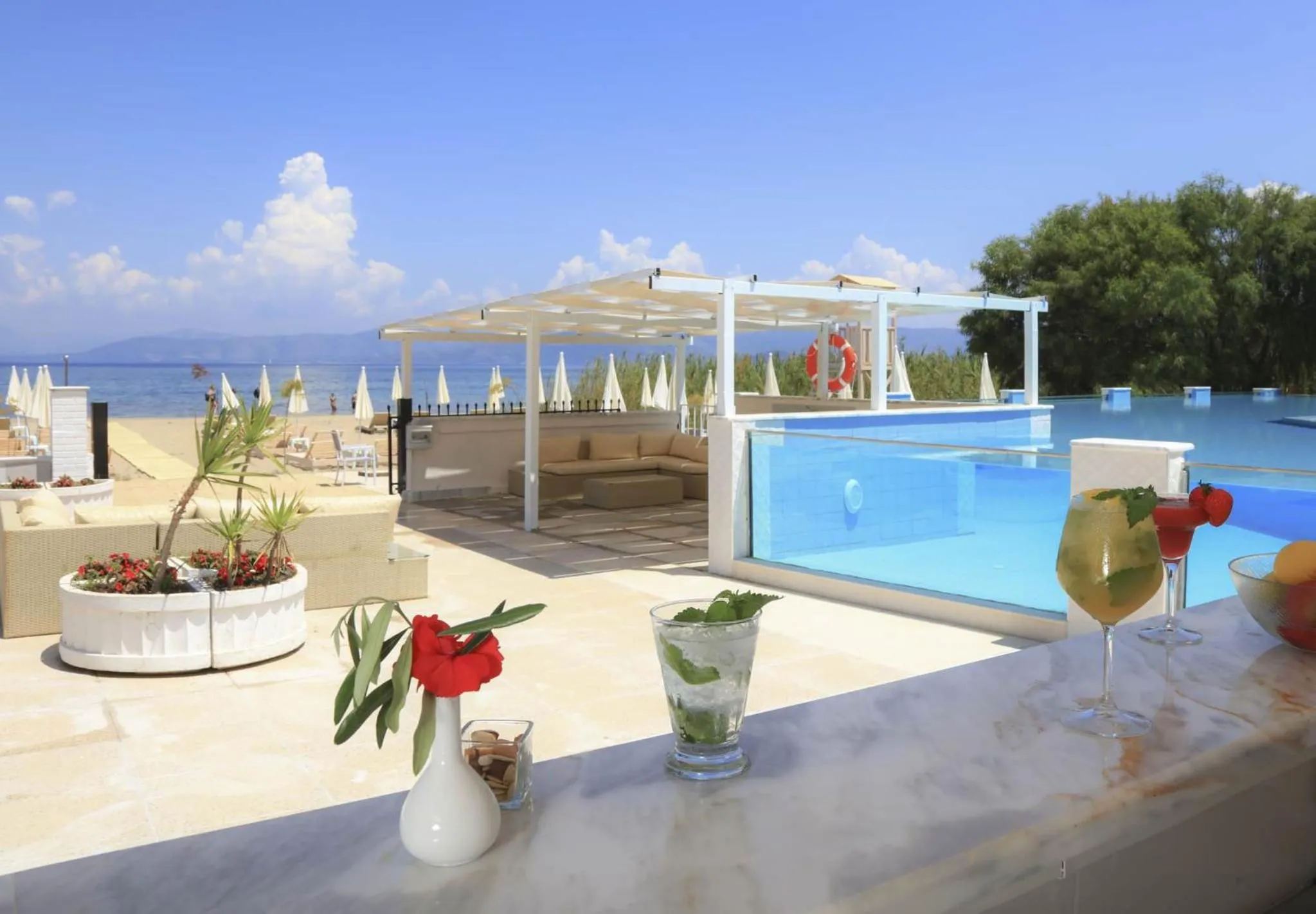 Swimming pool in Cavomarina Beach- Adults Only