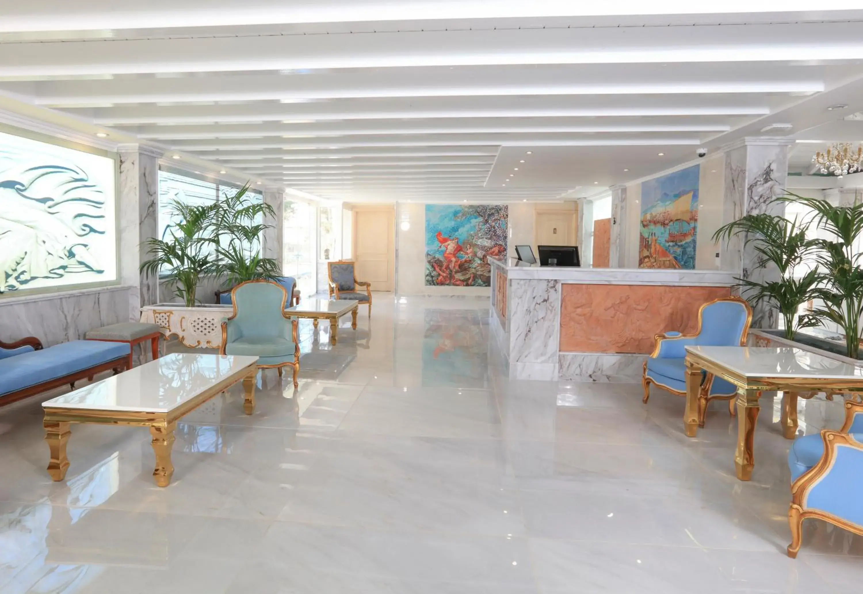 Lobby or reception in Cavomarina Beach- Adults Only Lobby or reception in Cavomarina Beach- Adults Only