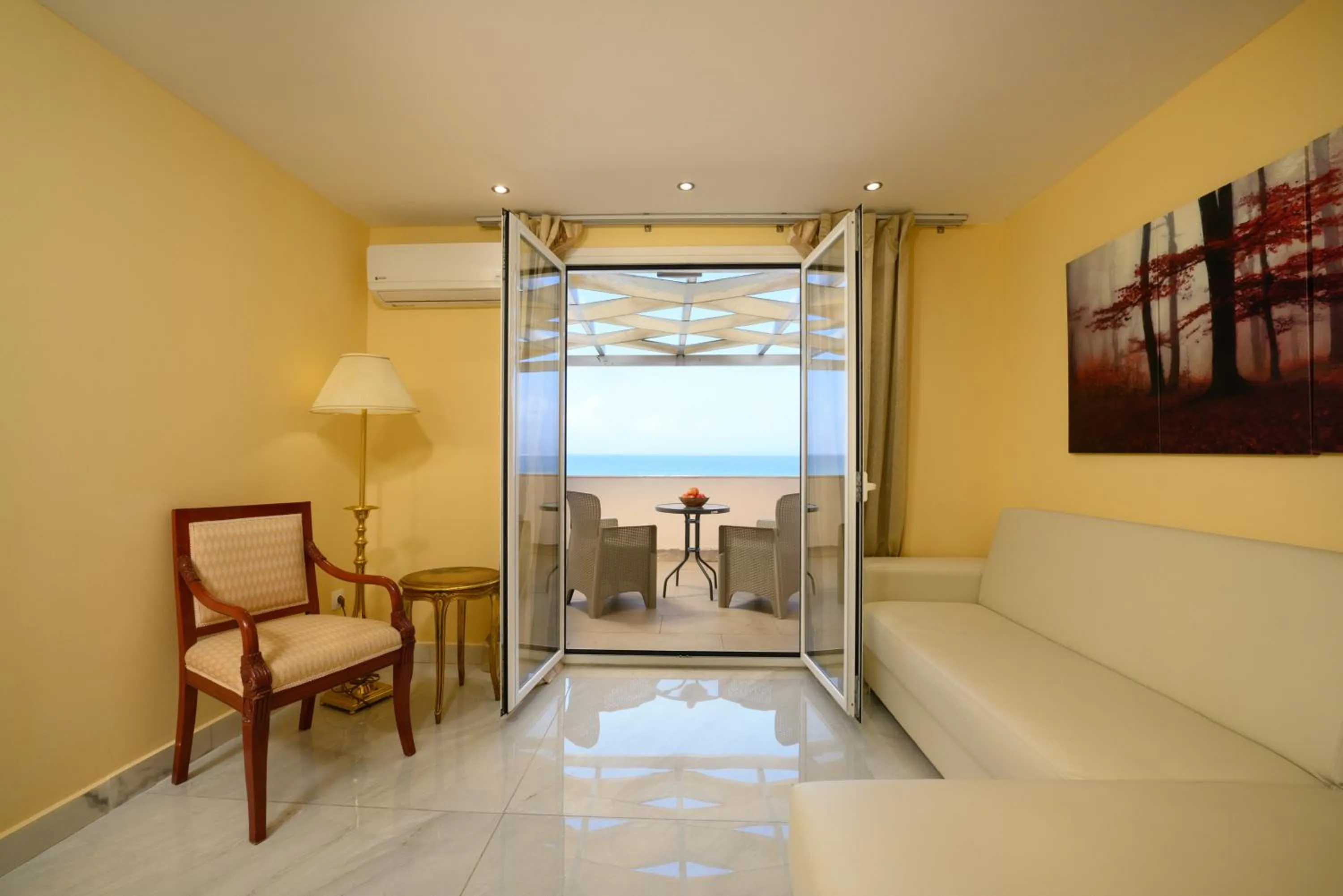 Balcony/Terrace in Cavomarina Beach- Adults Only