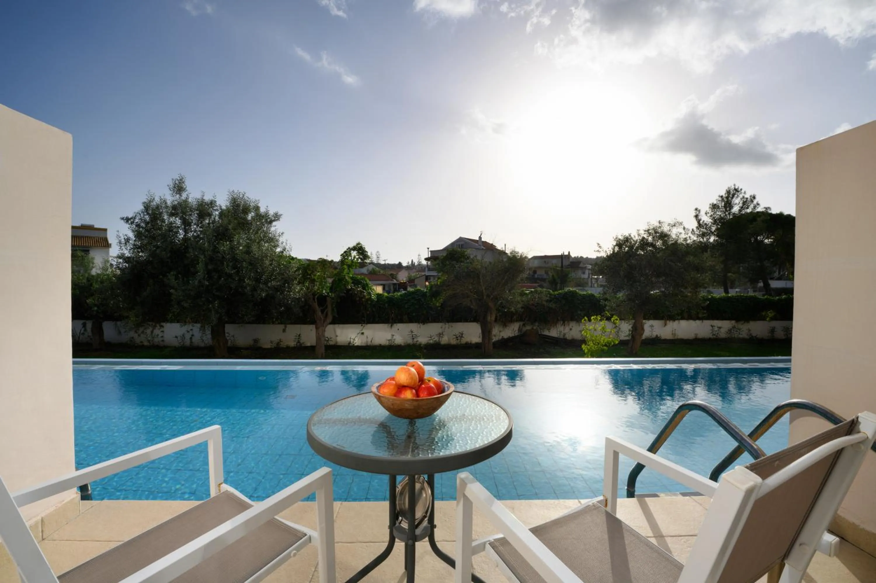 Pool view in Cavomarina Beach- Adults Only