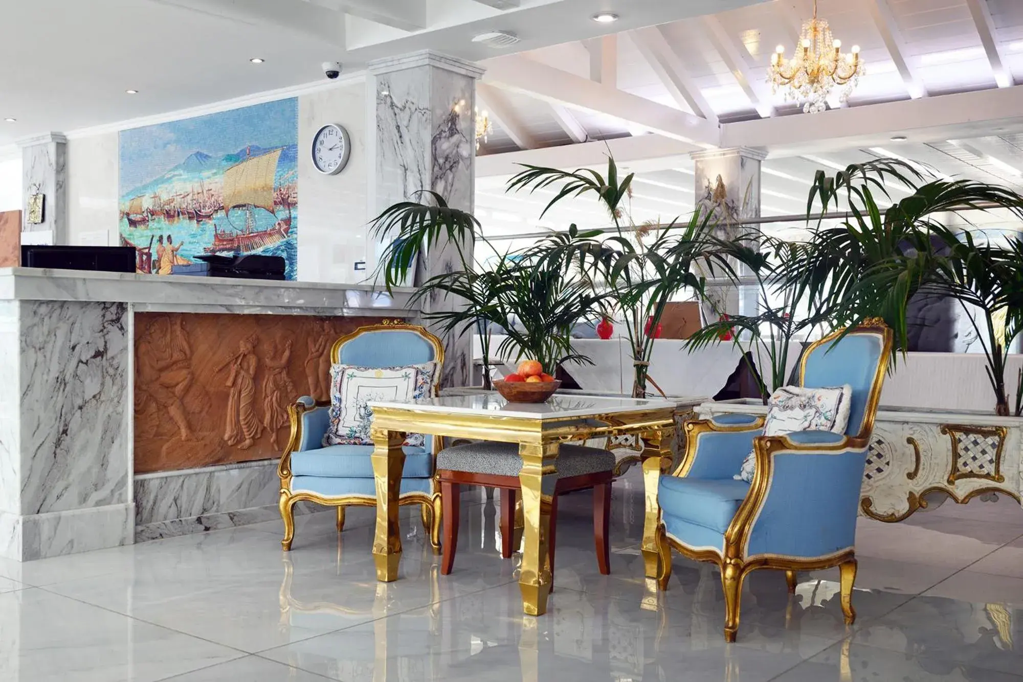 Lobby or reception in Cavomarina Beach- Adults Only Lobby or reception in Cavomarina Beach- Adults Only