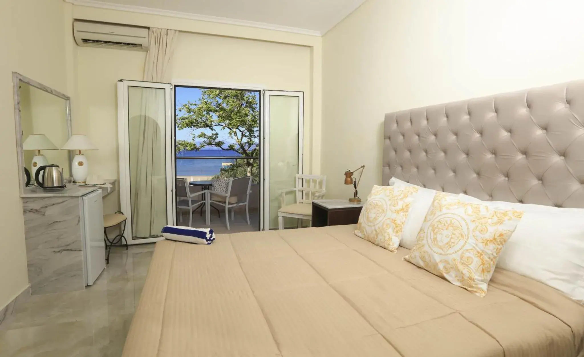 View (from property/room), Bed in Cavomarina Beach- Adults Only View (from property/room), Bed in Cavomarina Beach- Adults Only