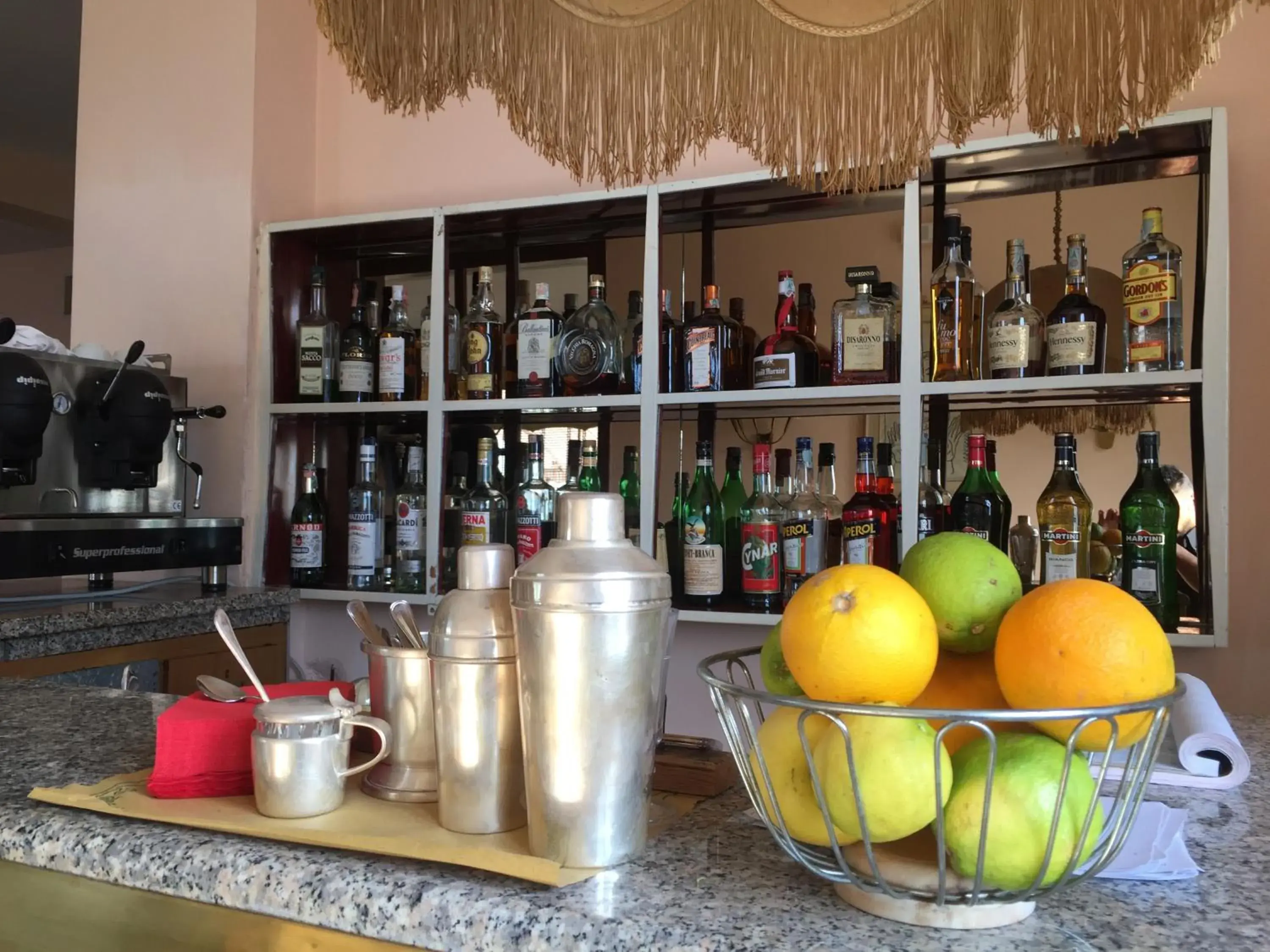 Alcoholic drinks, Drinks in Hotel Mediterran