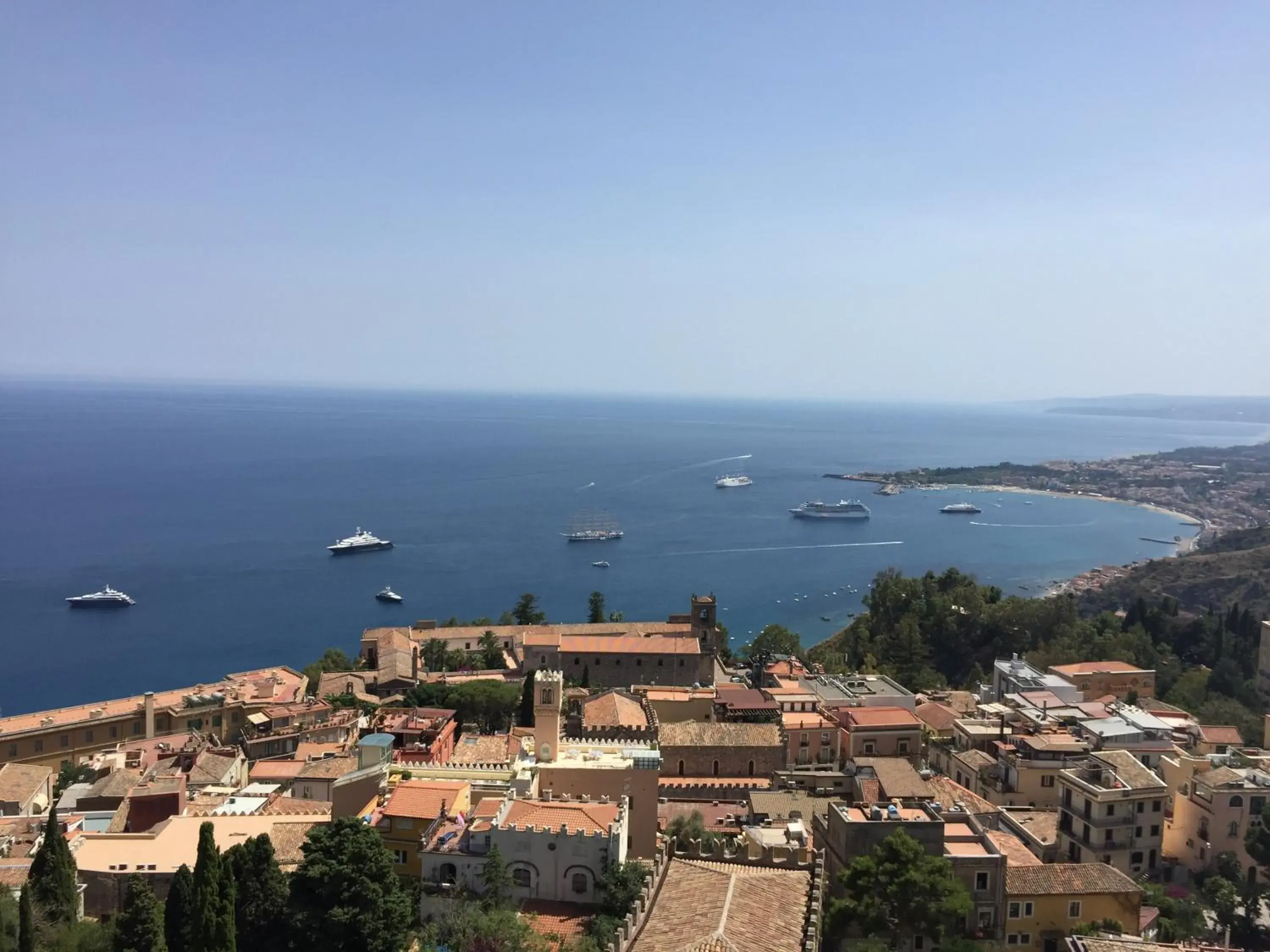 City view, Bird's-eye View in Hotel Mediterran