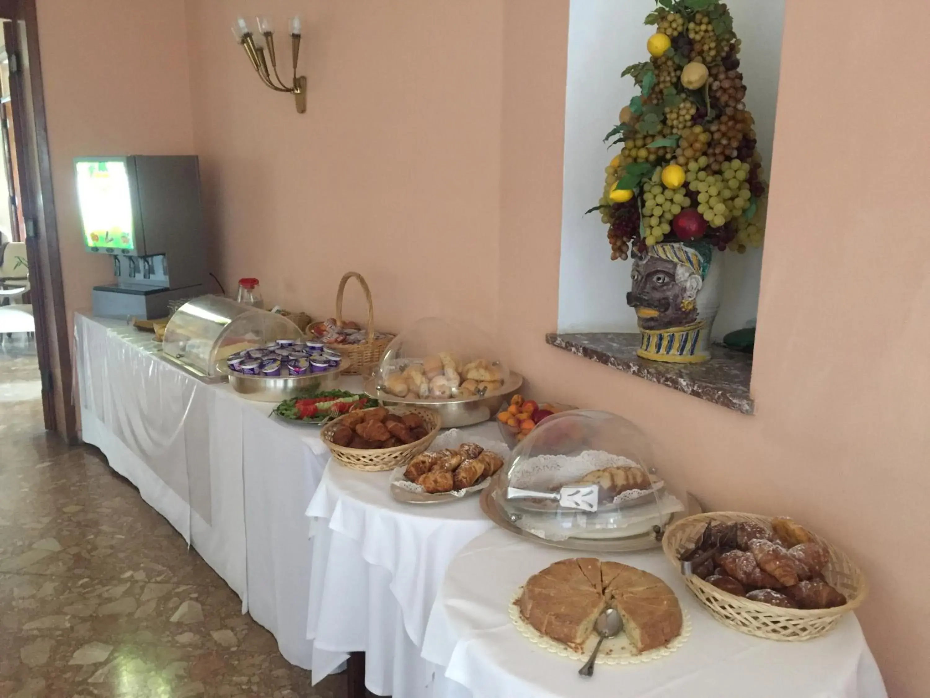 Buffet breakfast in Hotel Mediterran