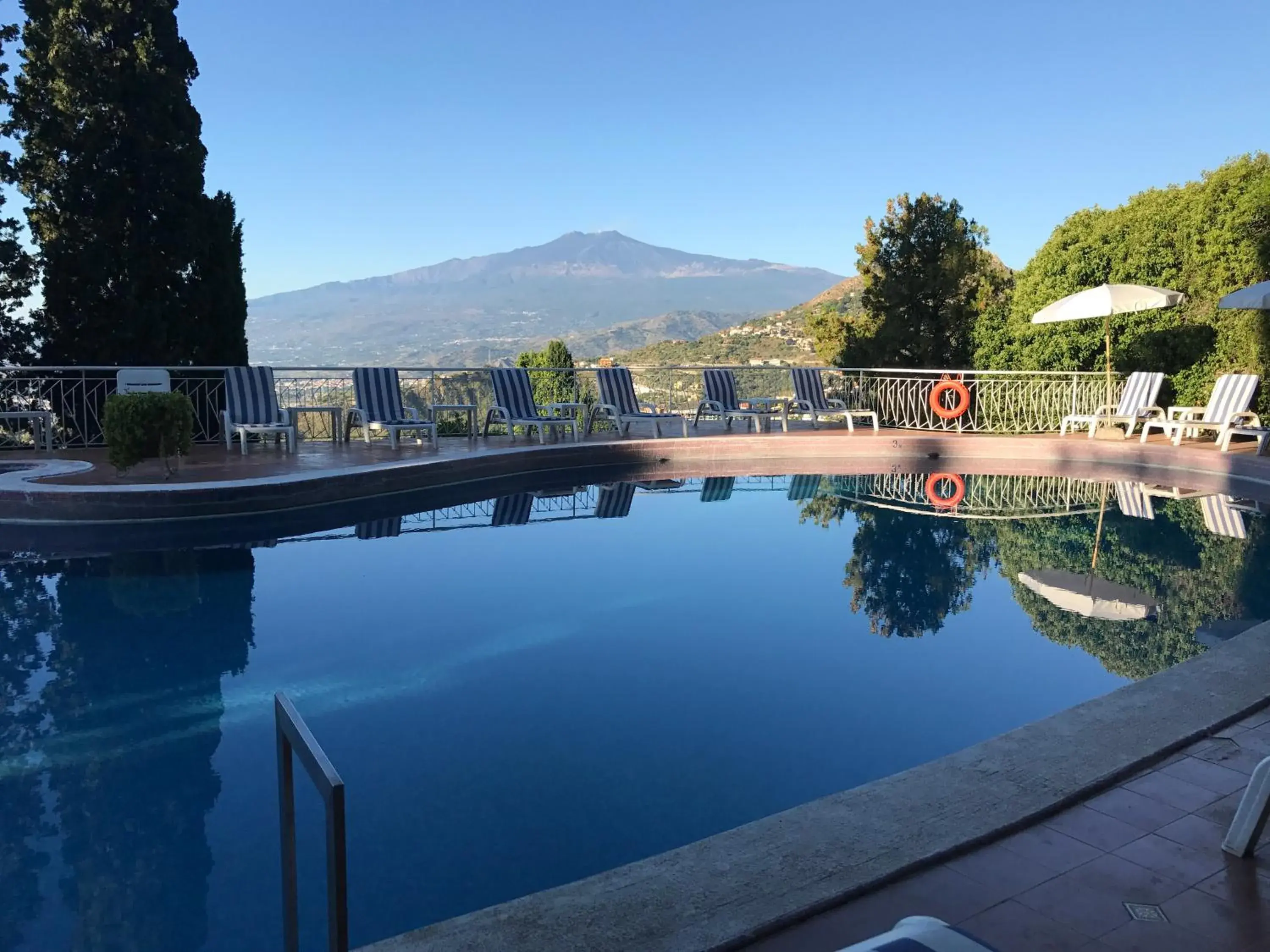 Pool view, Swimming Pool in Hotel Mediterran