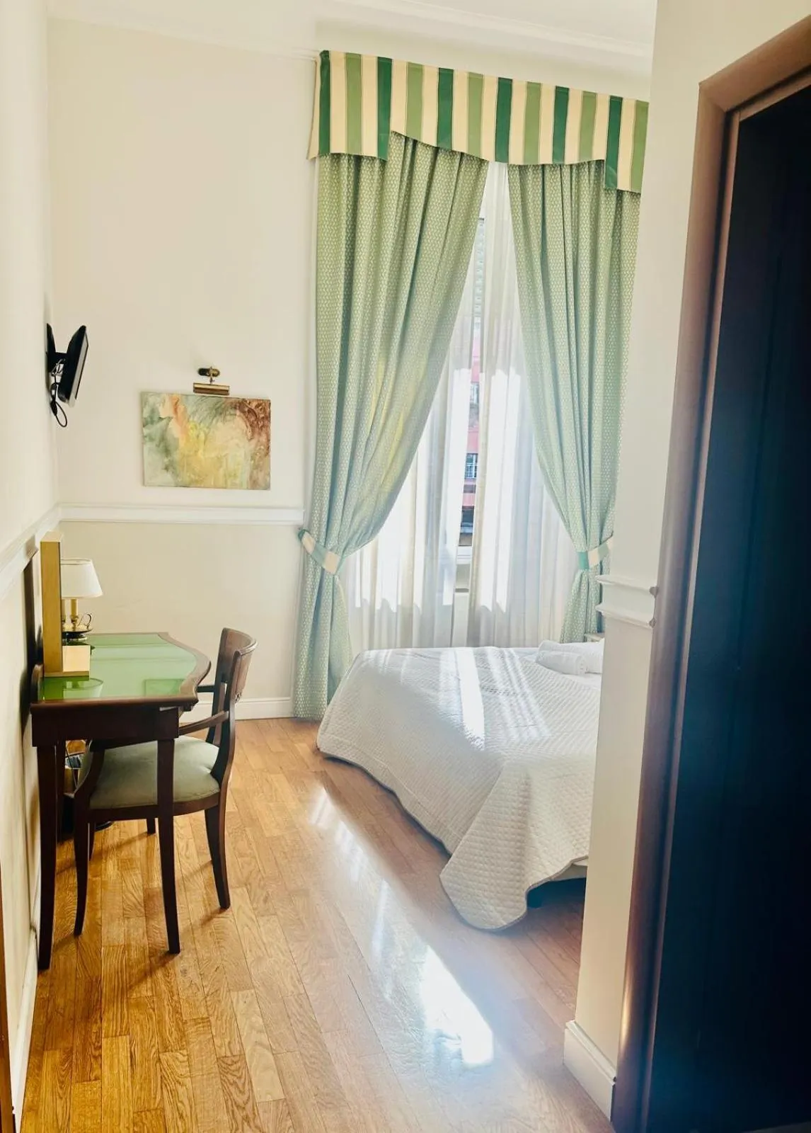 Bed in Il Gattopardo Relais