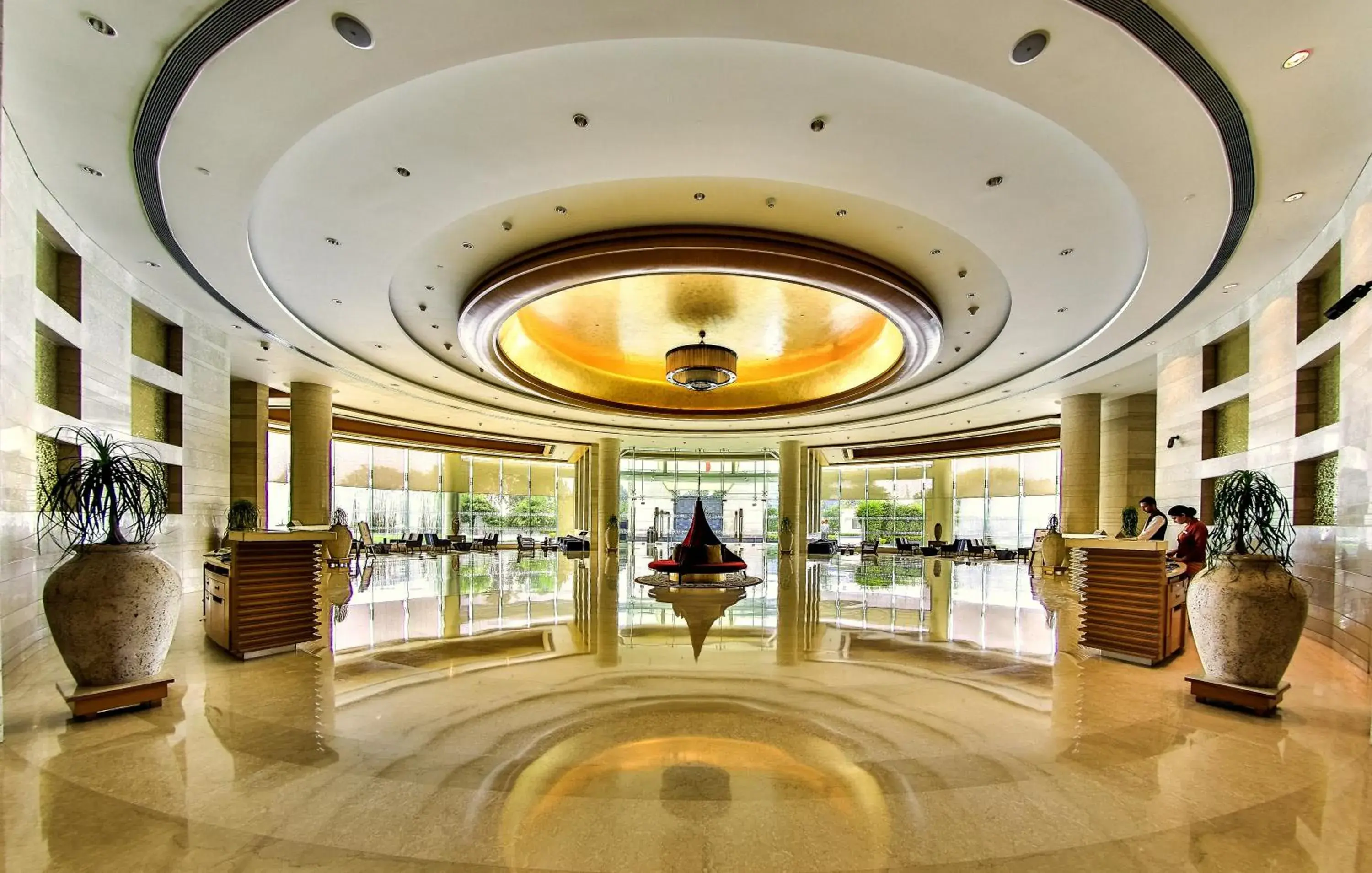 Lobby or reception in The Lalit Chandigarh Lobby or reception in The Lalit Chandigarh