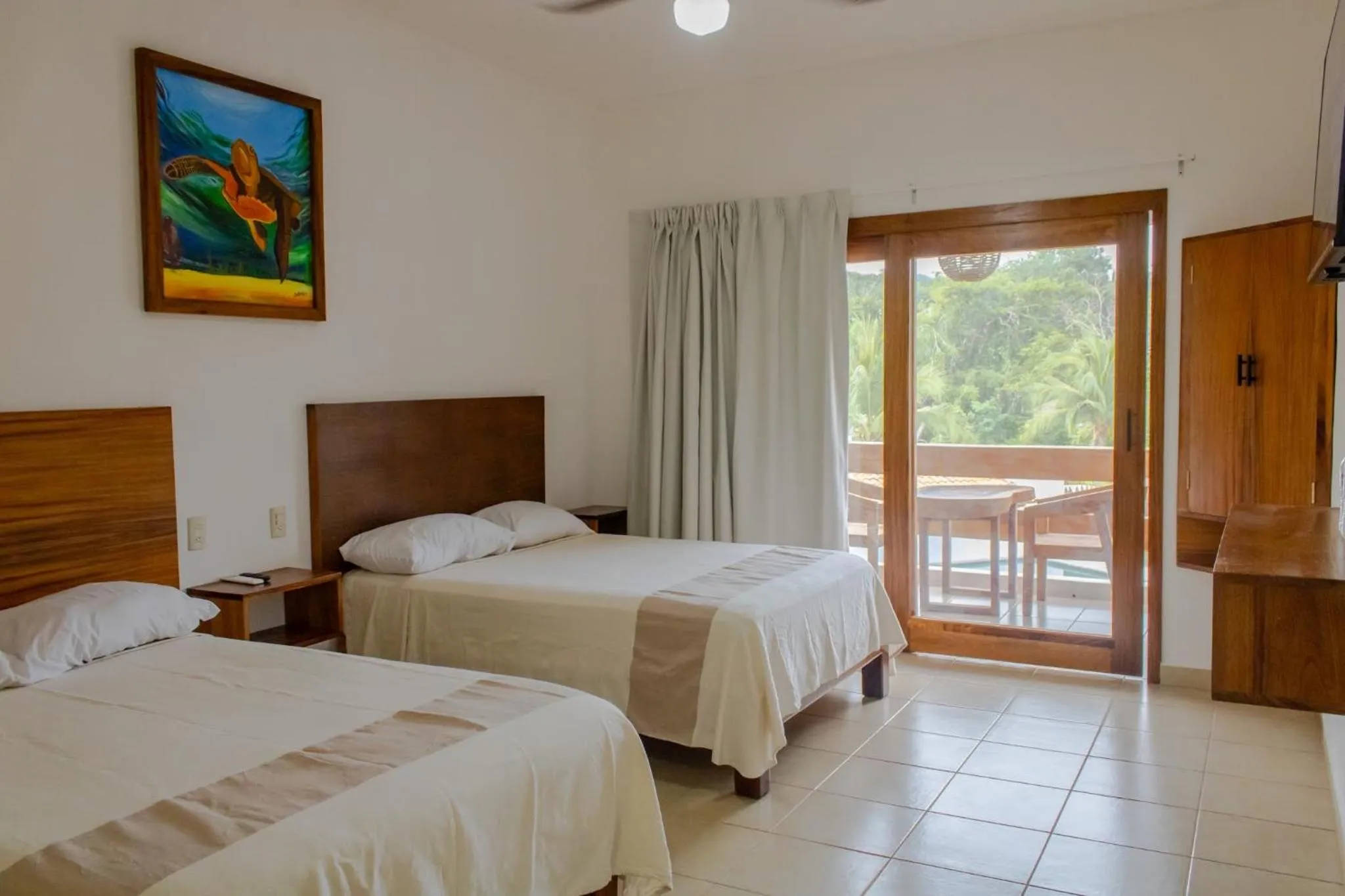 Bed in HOTEL CASA VICTORIA