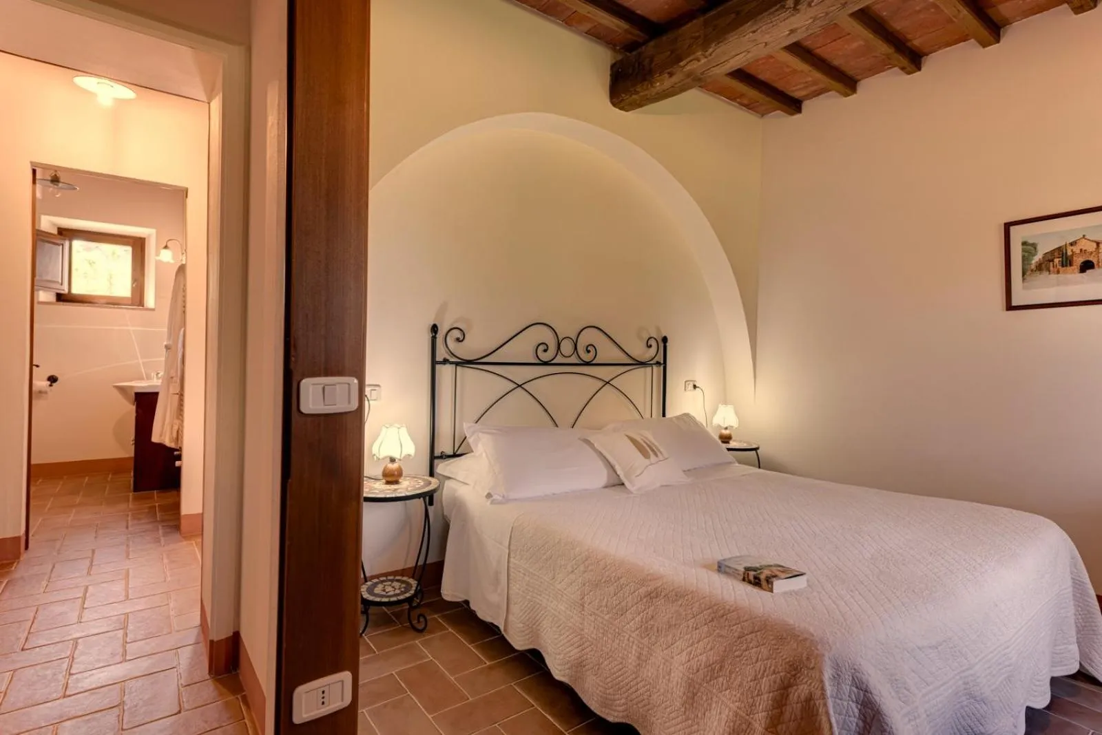 Bedroom, Bed in Castel Brunello
