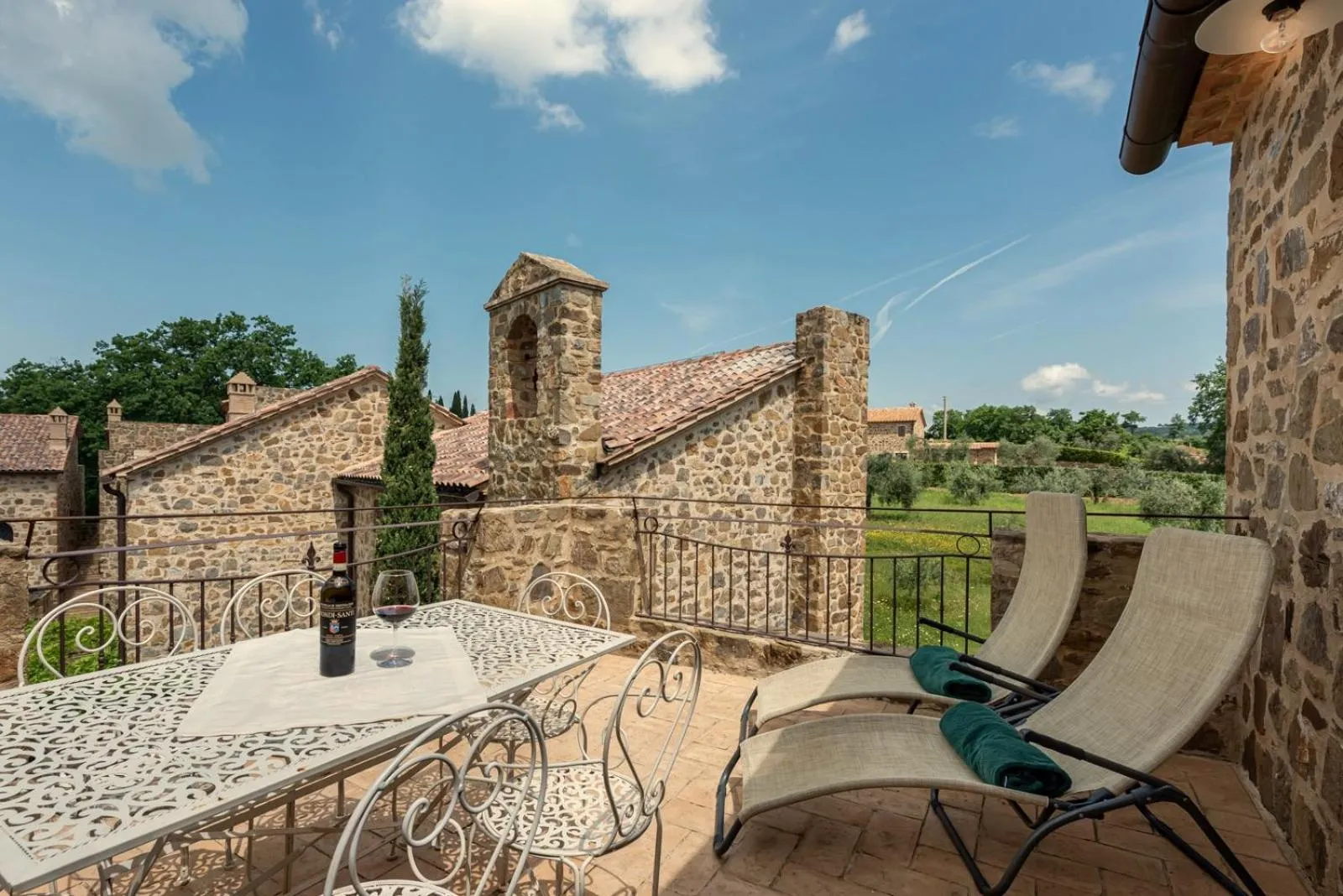Balcony/Terrace in Castel Brunello