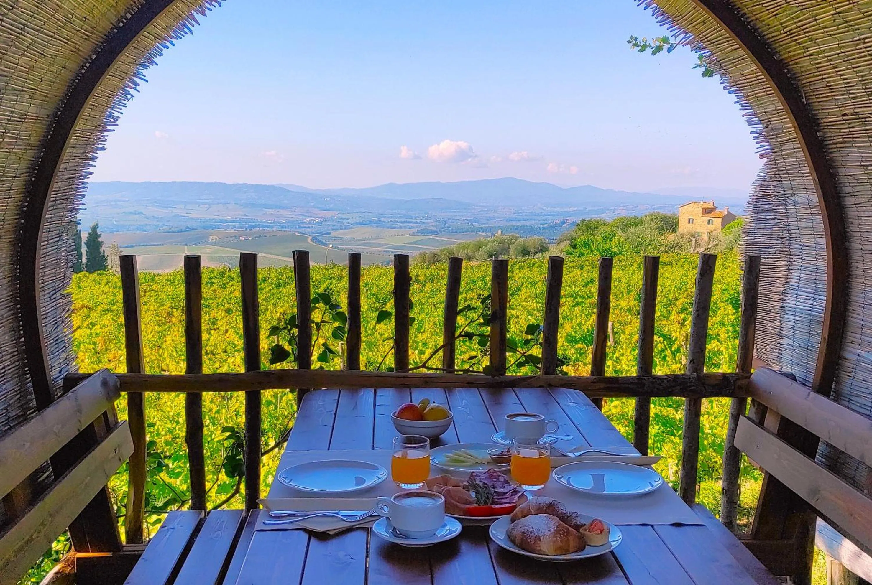 Breakfast in Castel Brunello