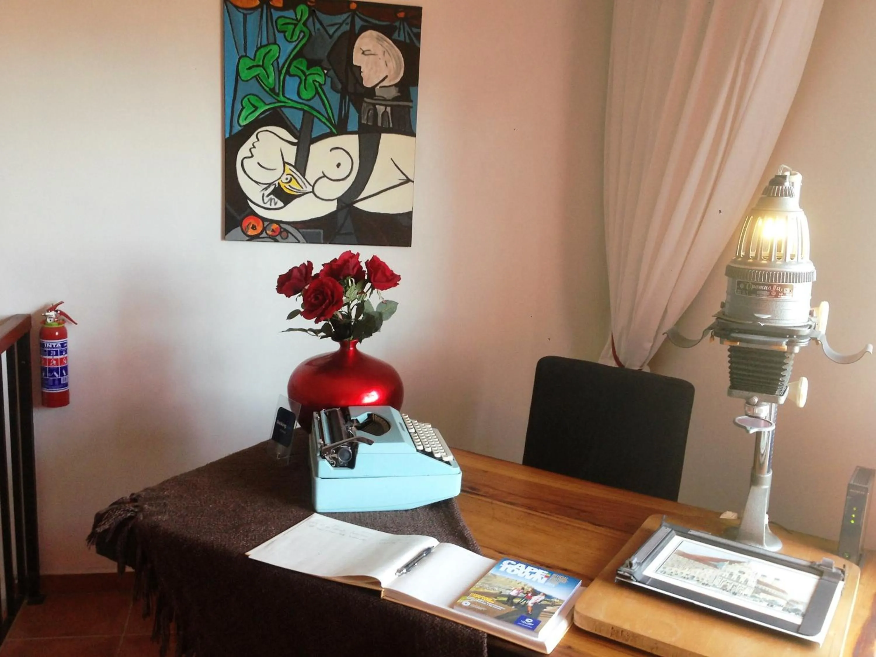 Lobby or reception in Helderberg Guesthouse