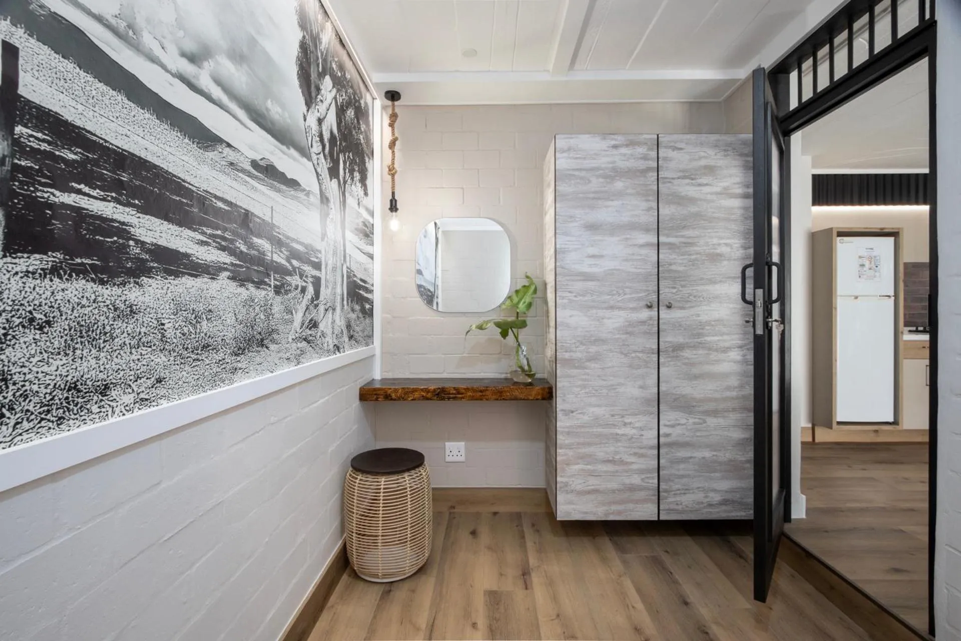 wardrobe in Hornbill House Self Catering Accommodation