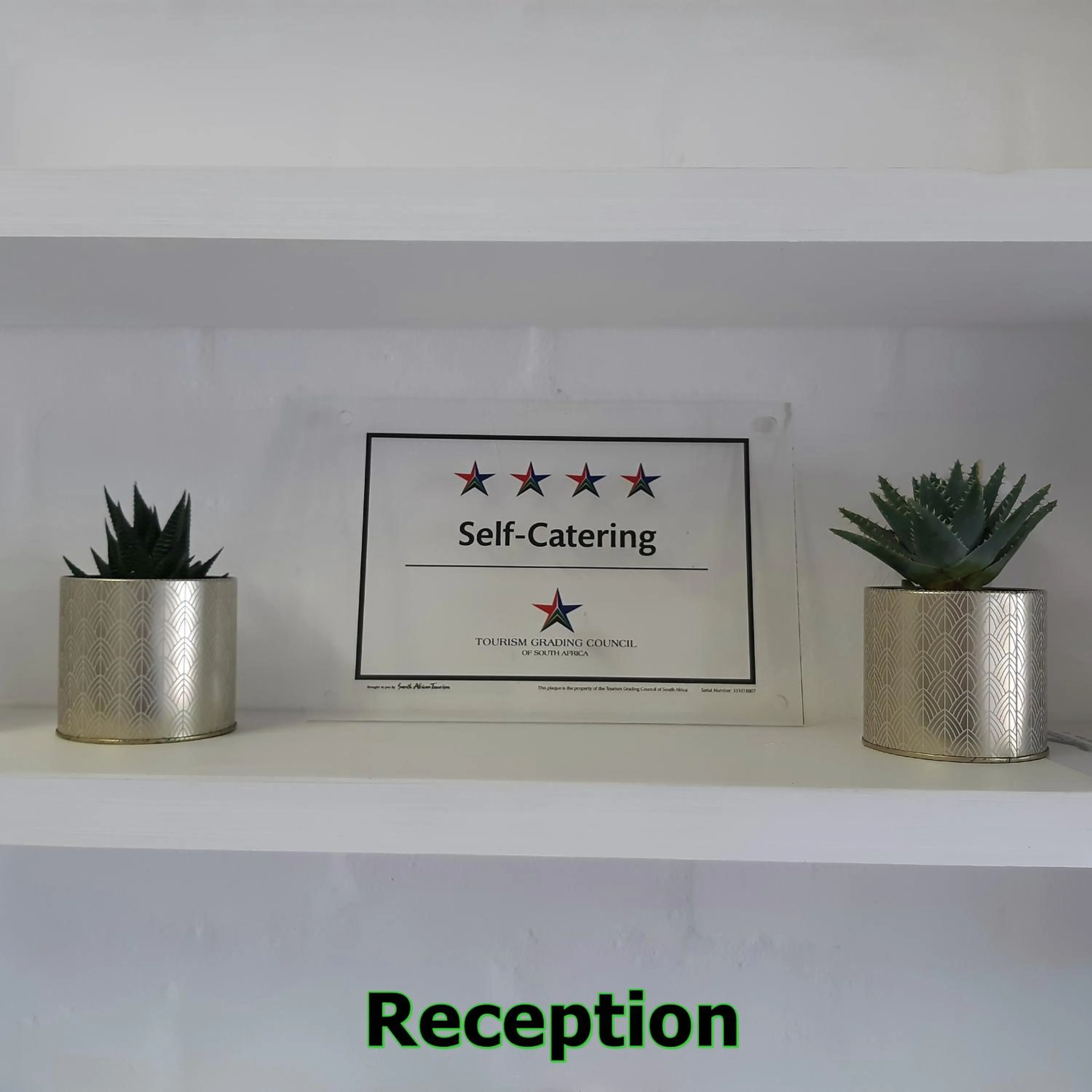 Lobby or reception in Hornbill House Self Catering Accommodation