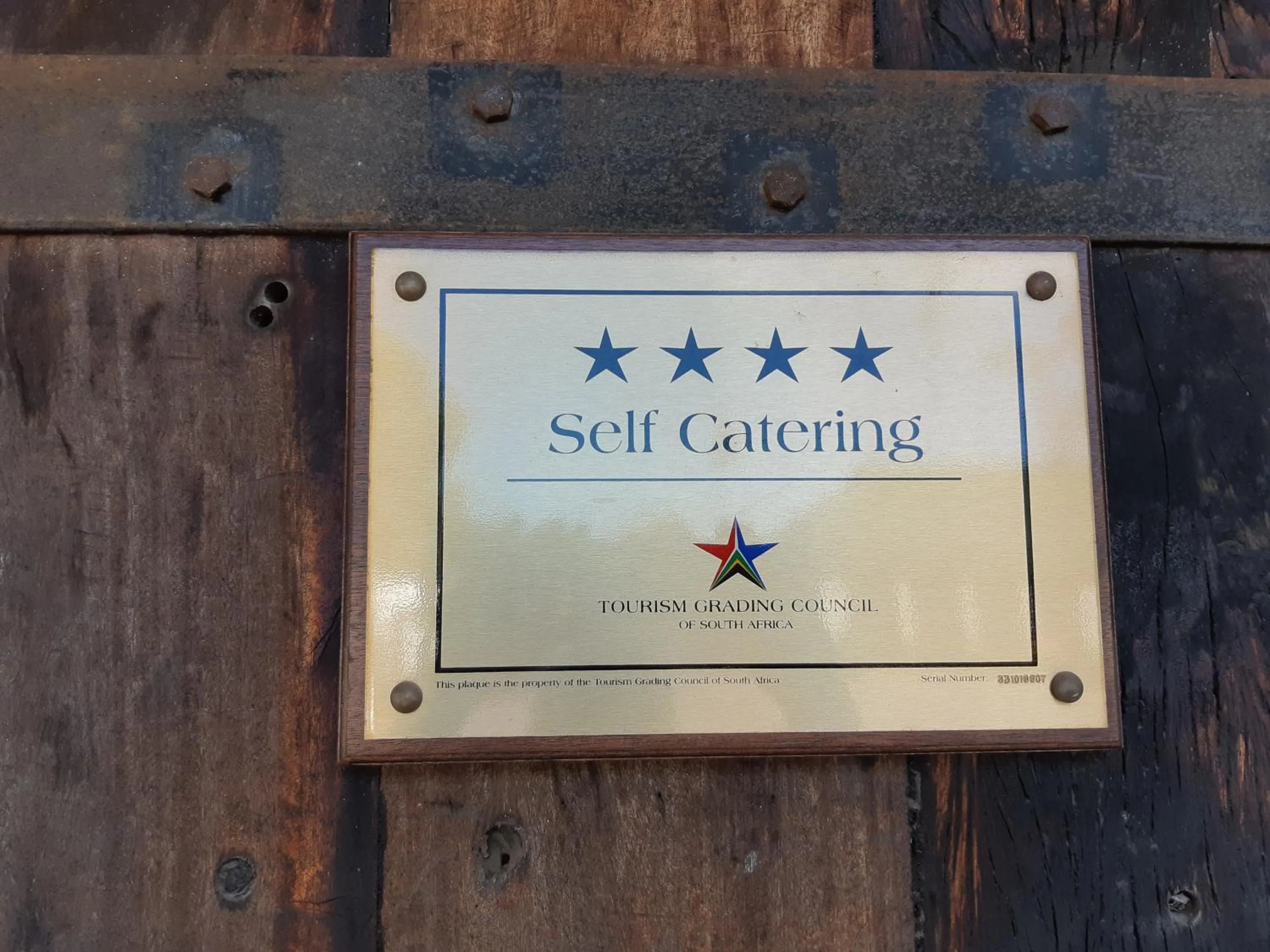 Certificate/Award in Hornbill House Self Catering Accommodation
