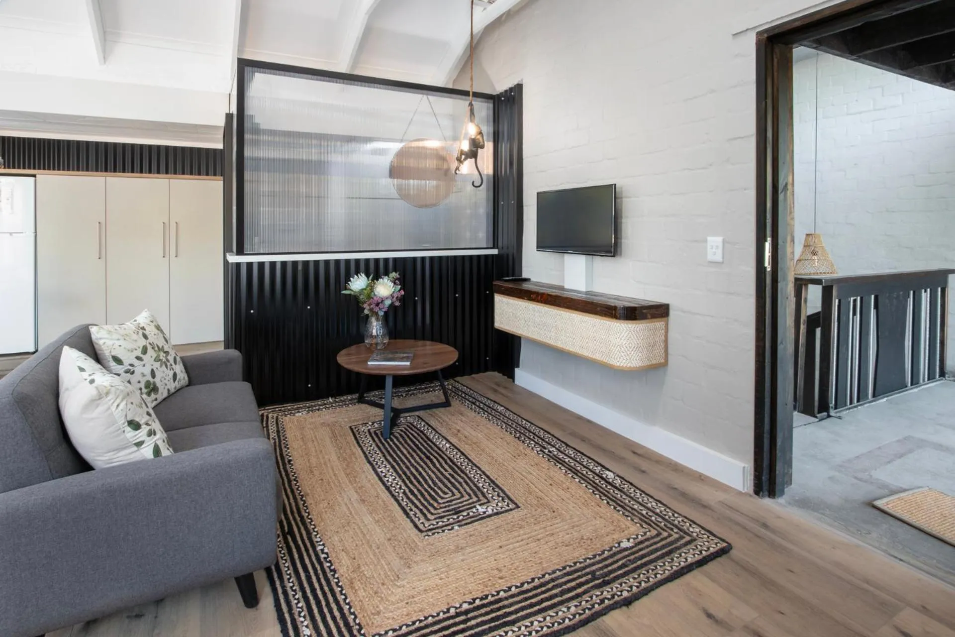 Living room, Bed in Hornbill House Self Catering Accommodation