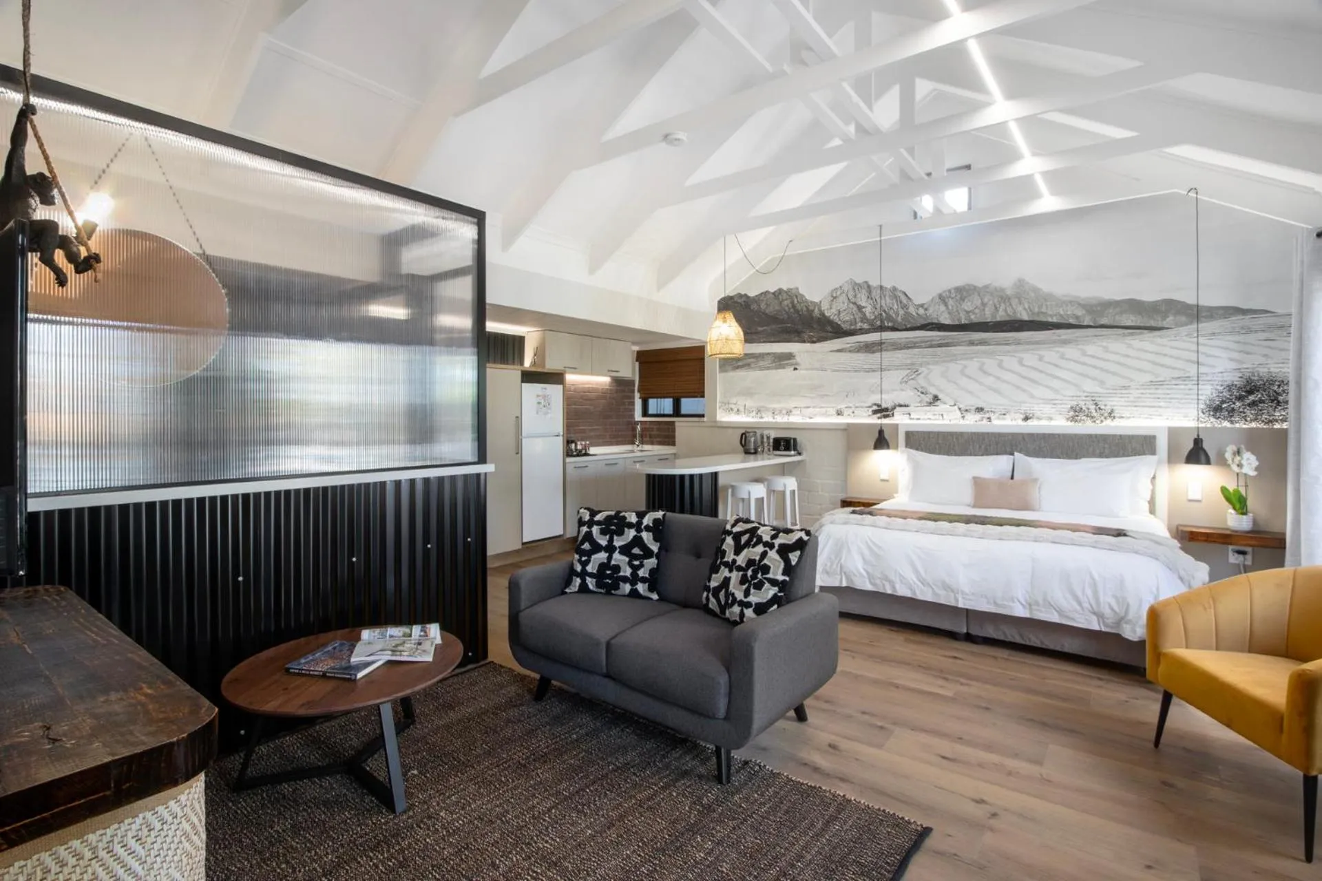 Photo of the whole room, Bed in Hornbill House Self Catering Accommodation