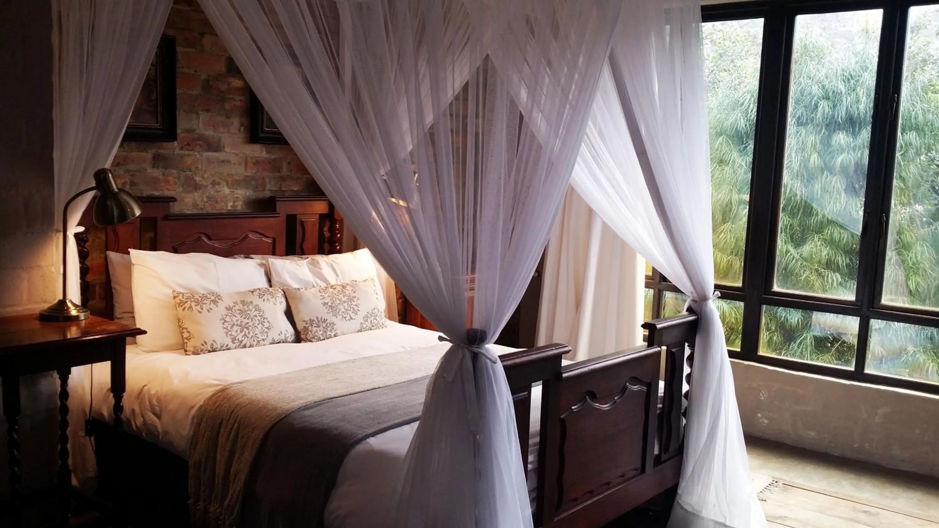 Bedroom, Bed in Hornbill House Self Catering Accommodation