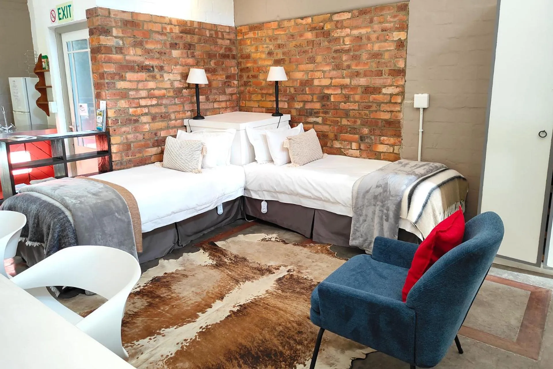 Bed in Hornbill House Self Catering Accommodation