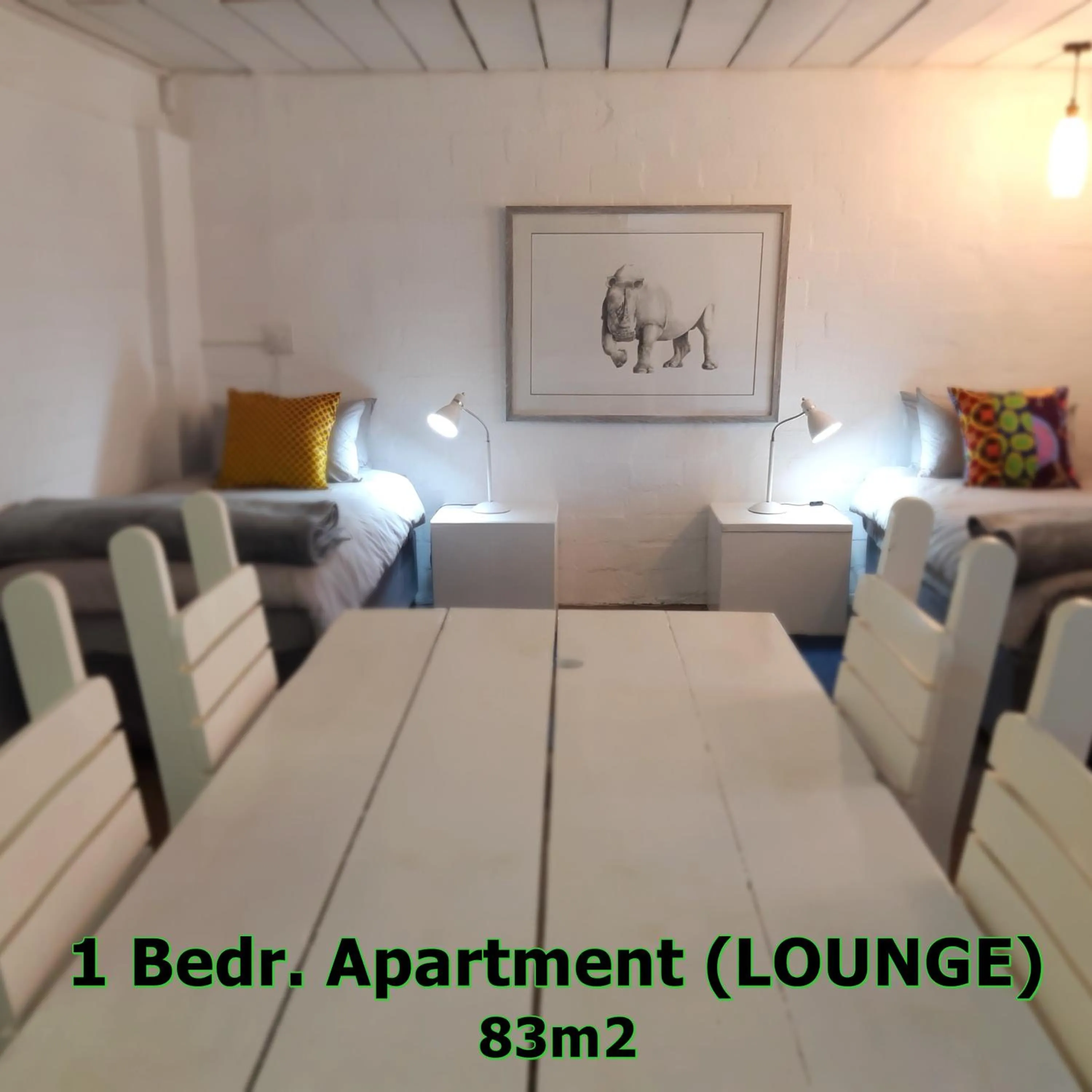 Dining area in Hornbill House Self Catering Accommodation