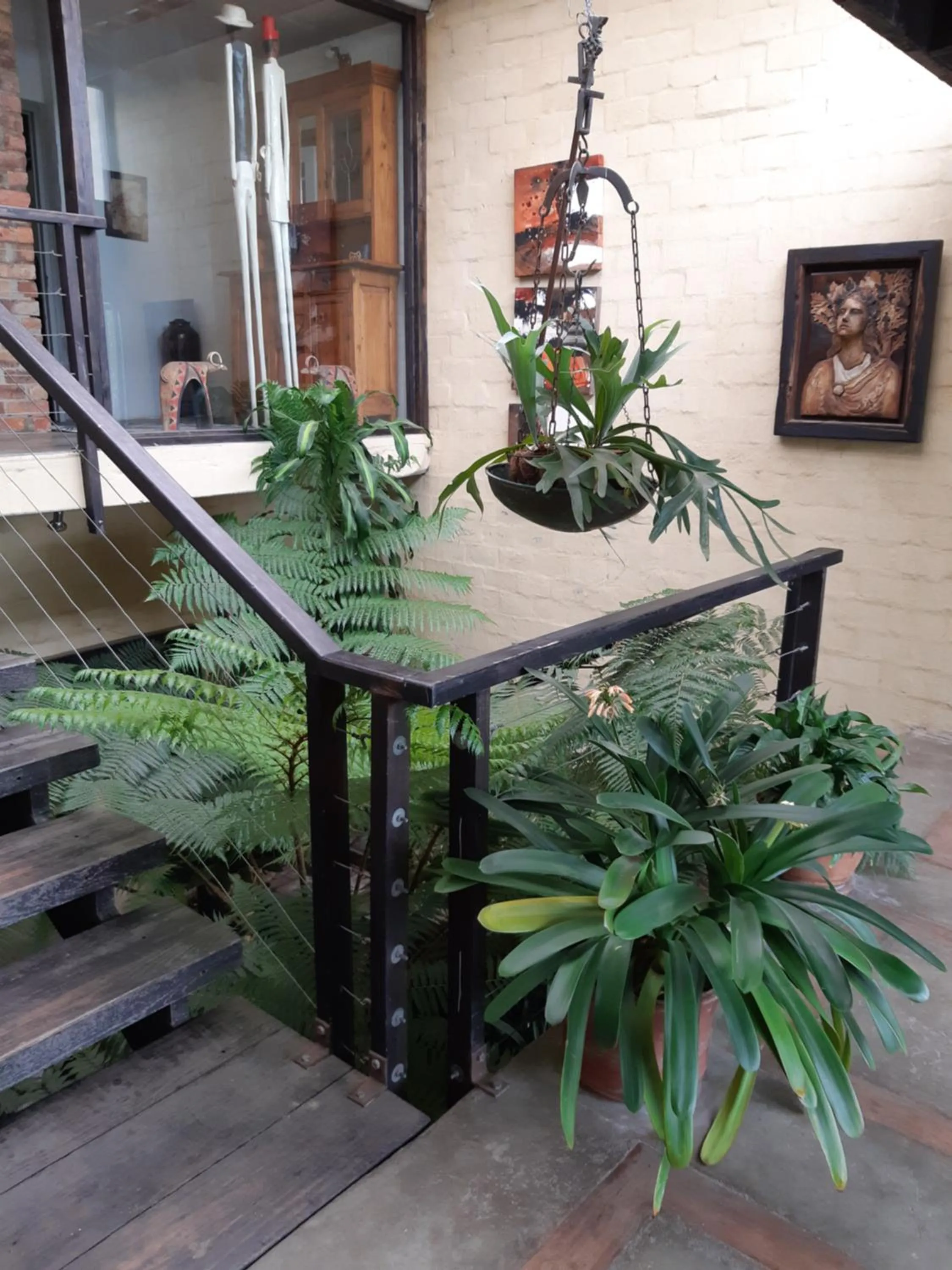 Area and facilities in Hornbill House Self Catering Accommodation