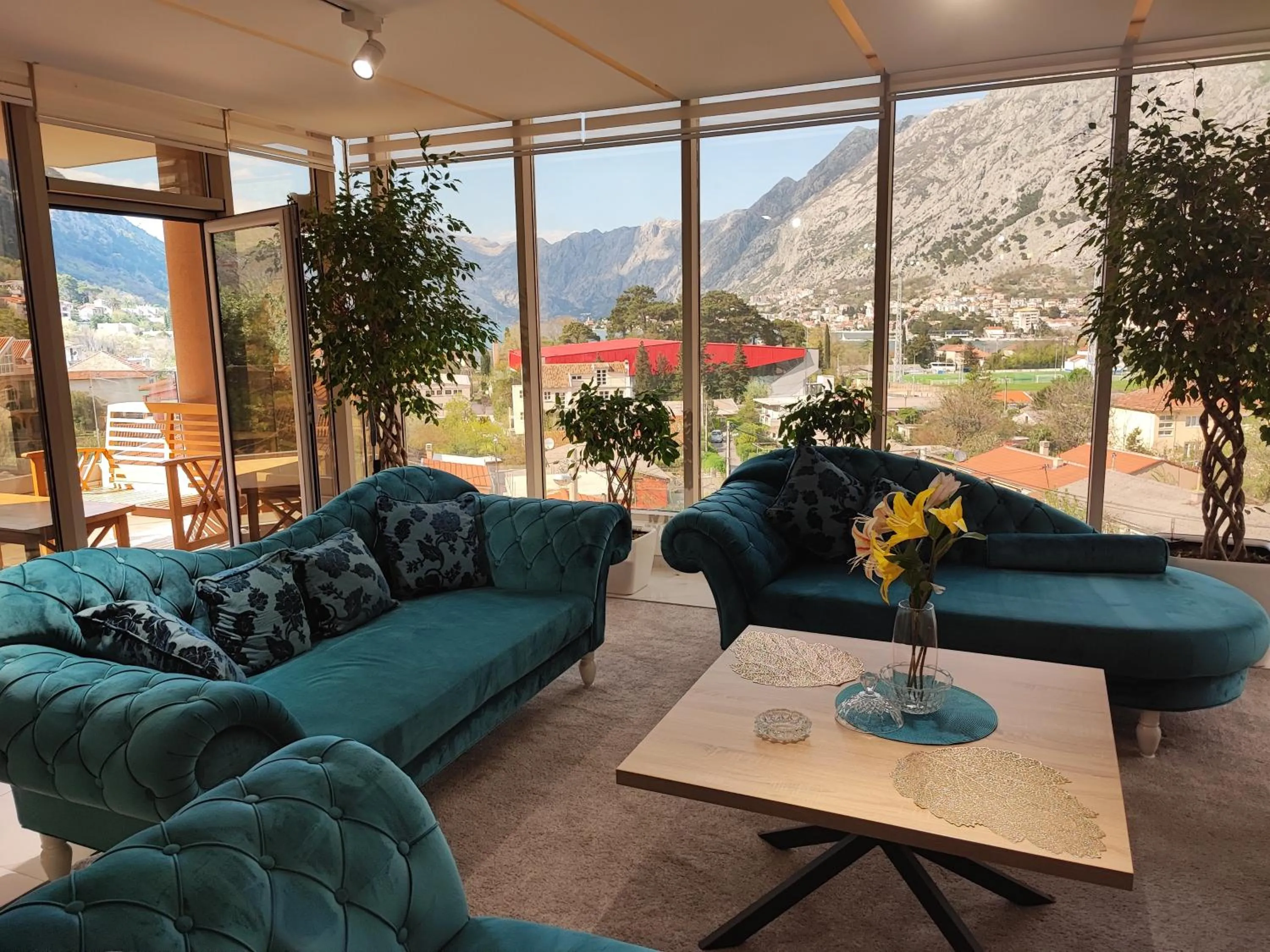 Living room in Villa Vista Real
