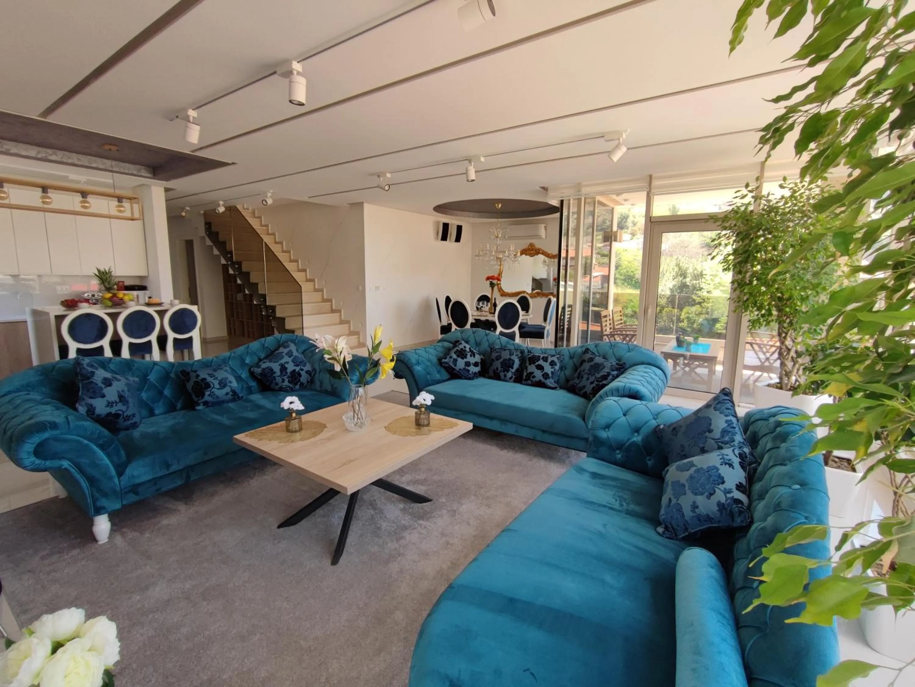 Living room in Villa Vista Real