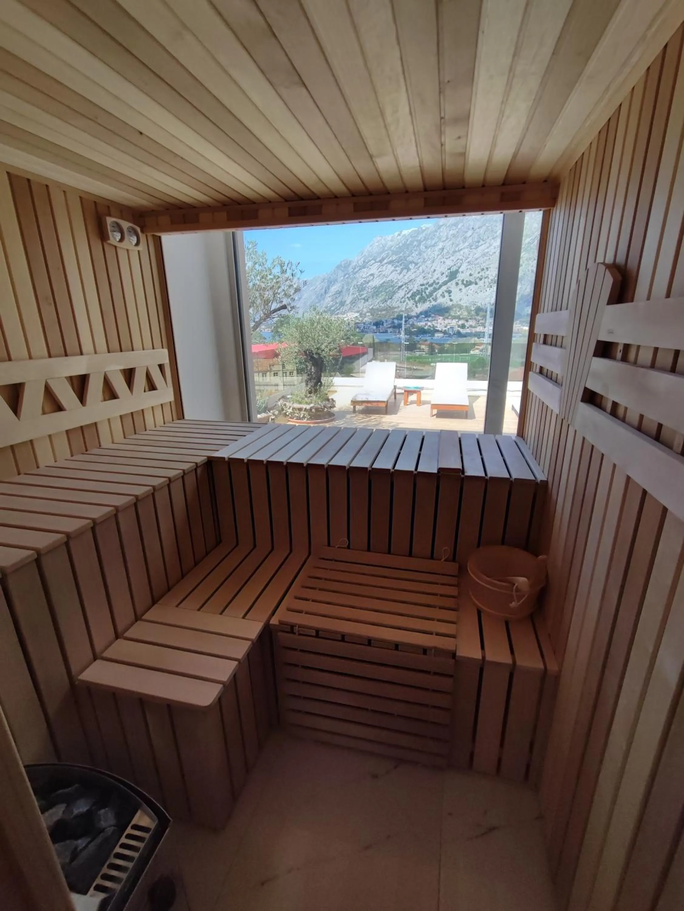 Sauna in Villa Vista Real