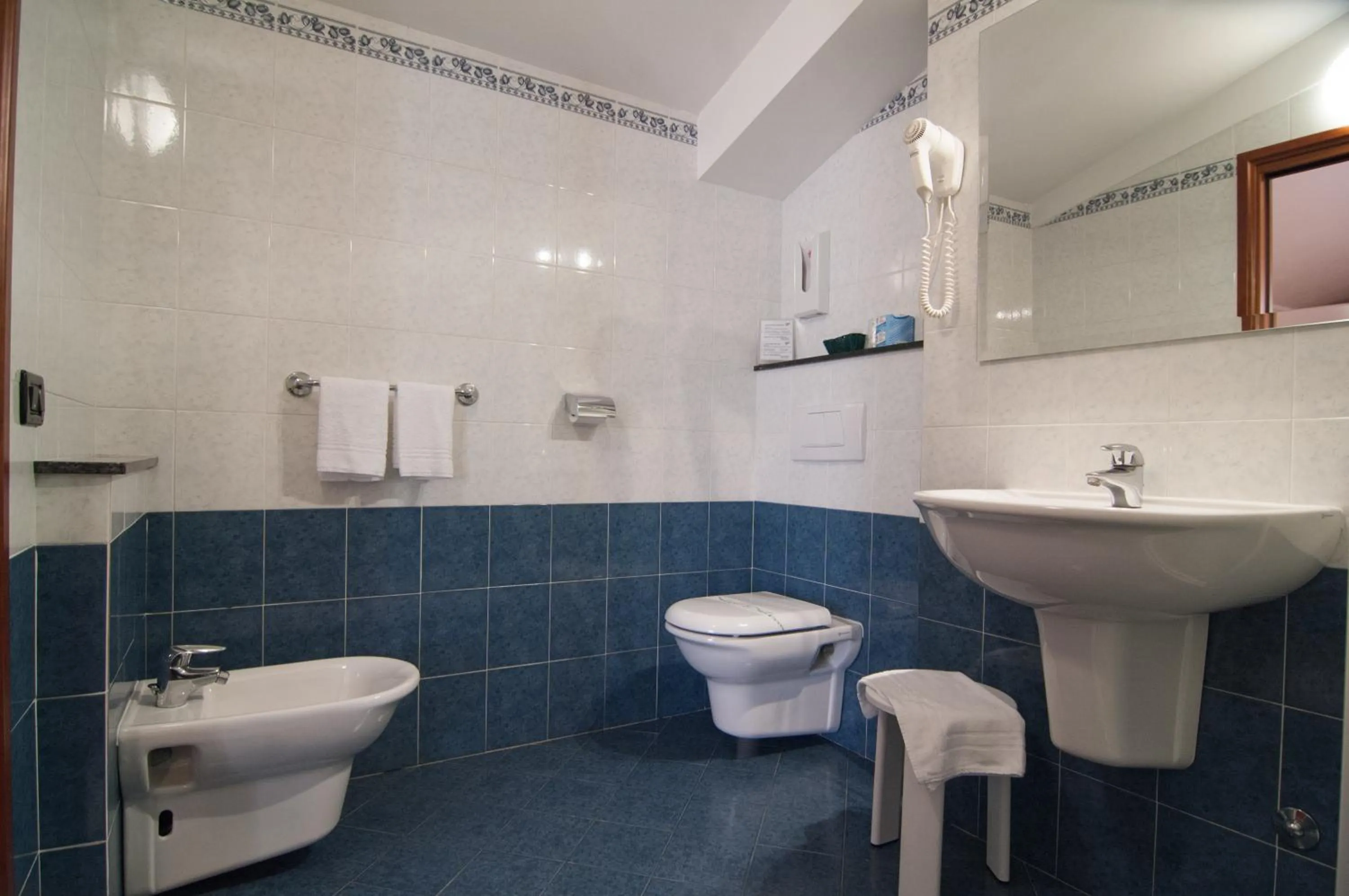 Bathroom in Hotel Stazione