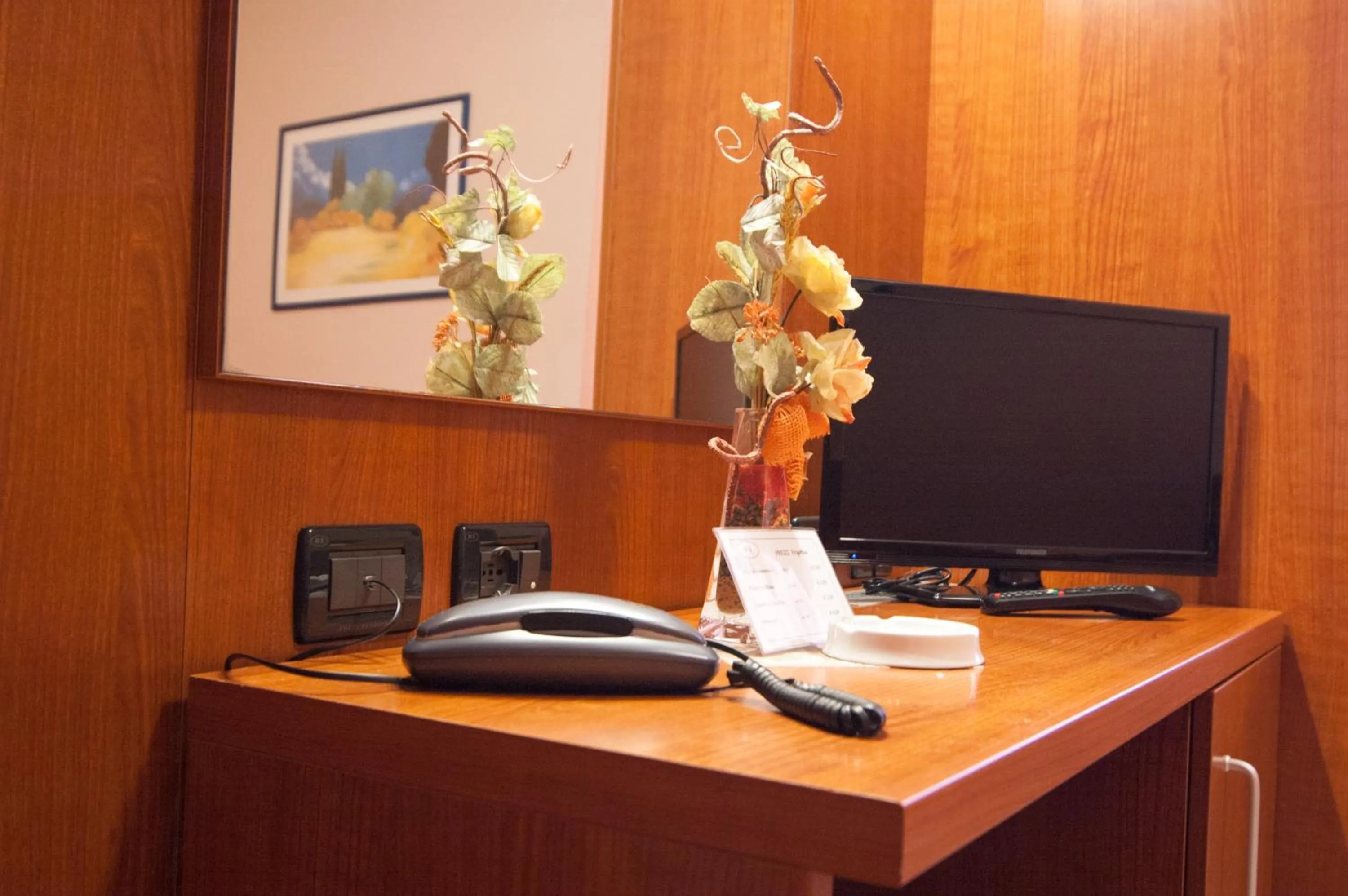 Decorative detail in Hotel Stazione