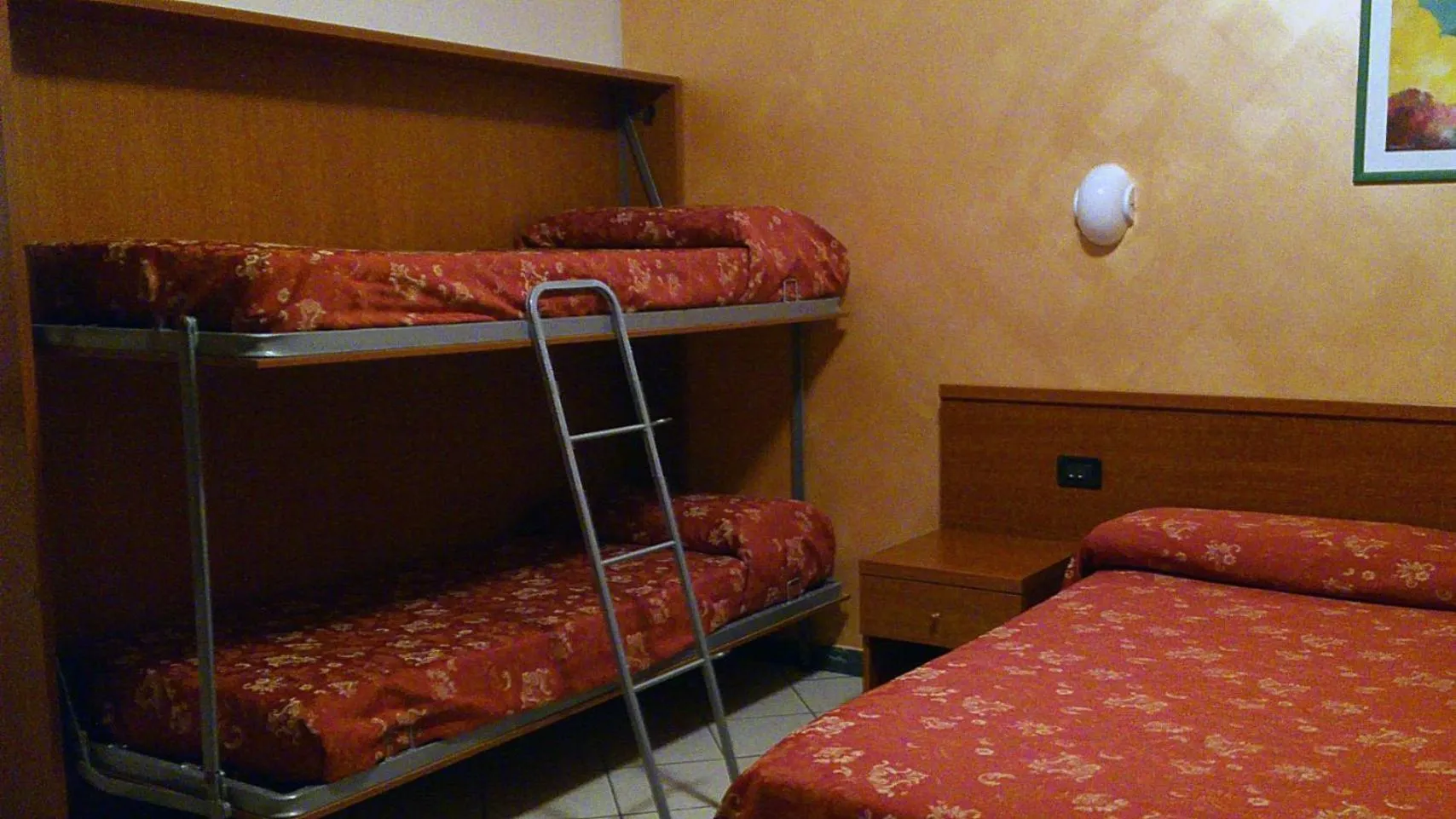 Bed in Hotel Stazione
