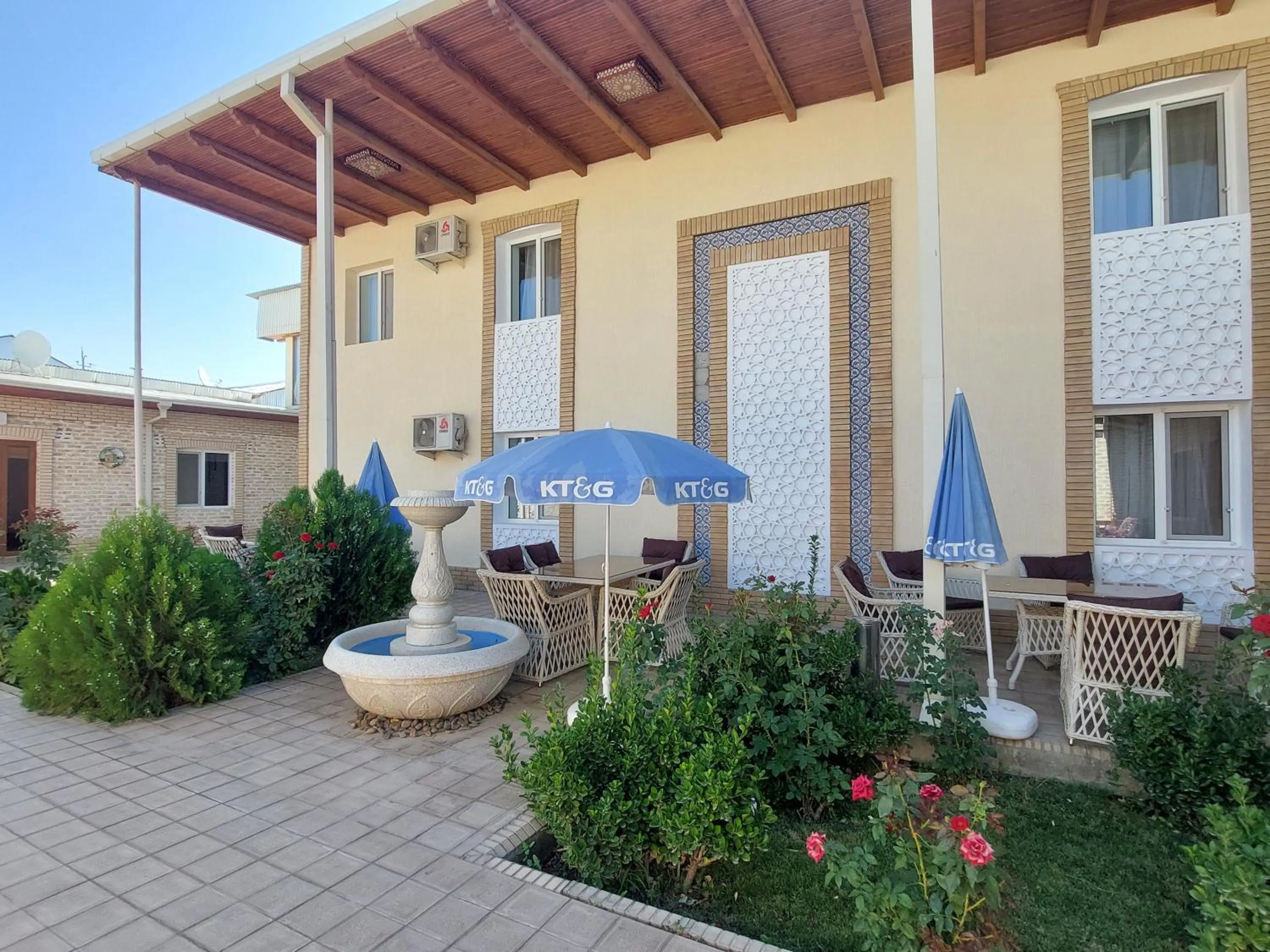 Spring in Crystal Hotel Bukhara