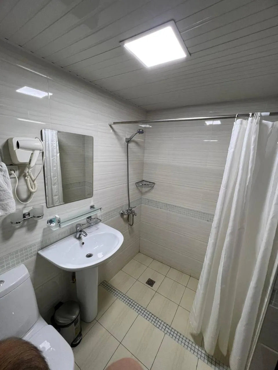 Shower in Crystal Hotel Bukhara