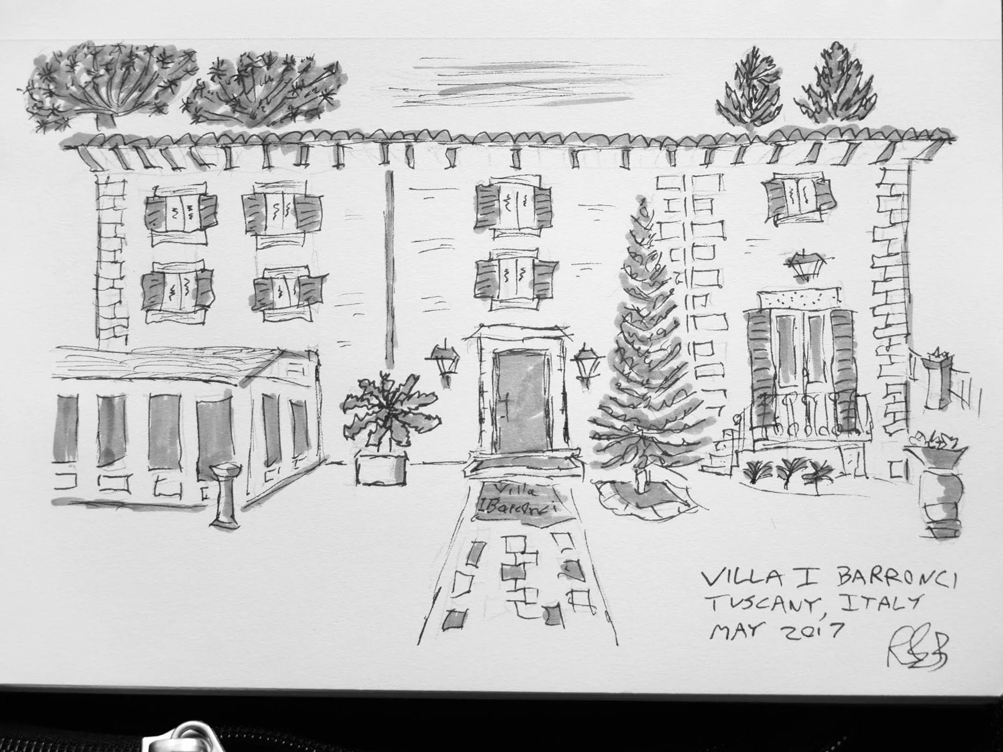 Facade/entrance in Villa I Barronci Resort & Spa