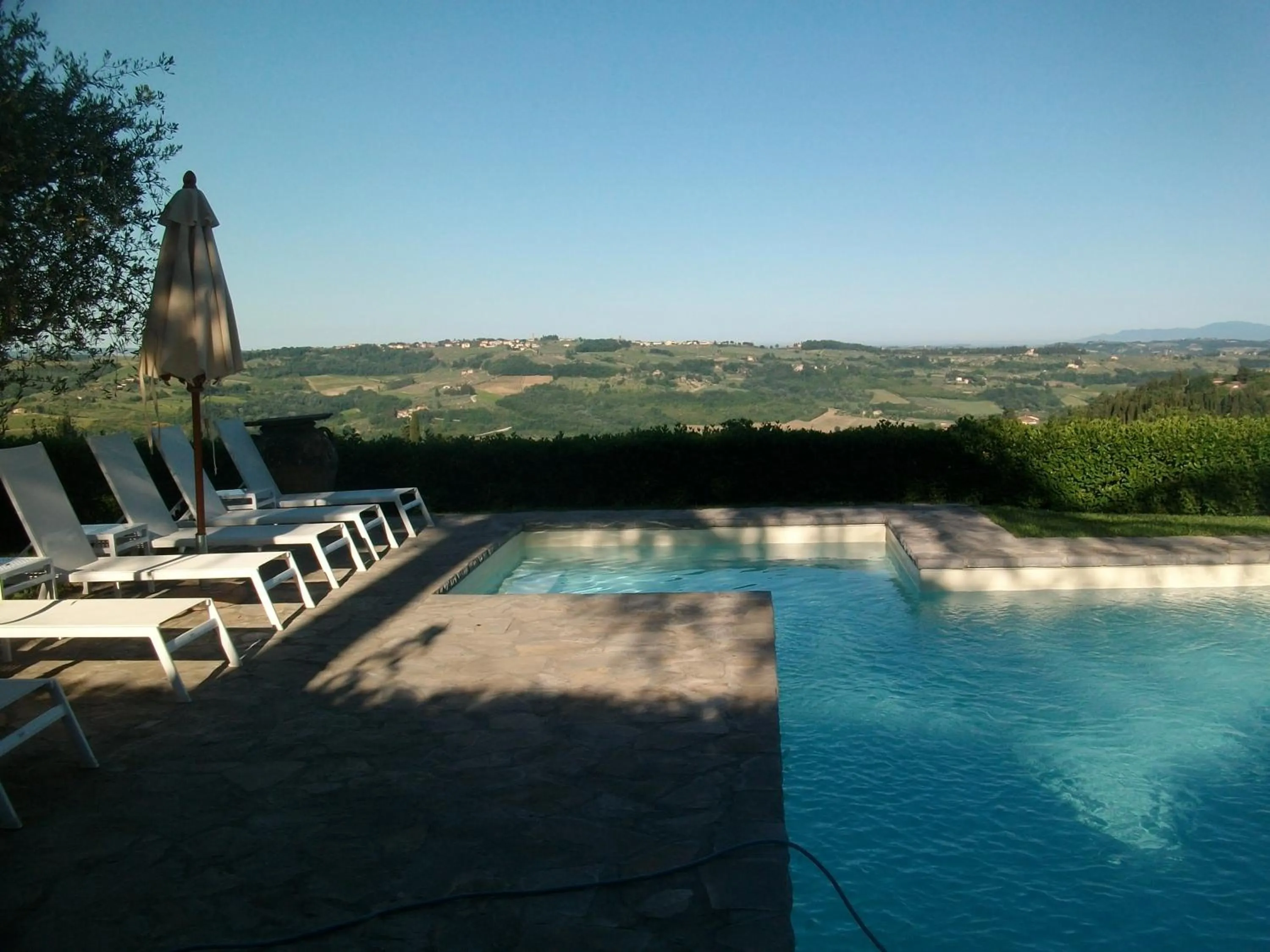 Pool view in Villa I Barronci Resort & Spa