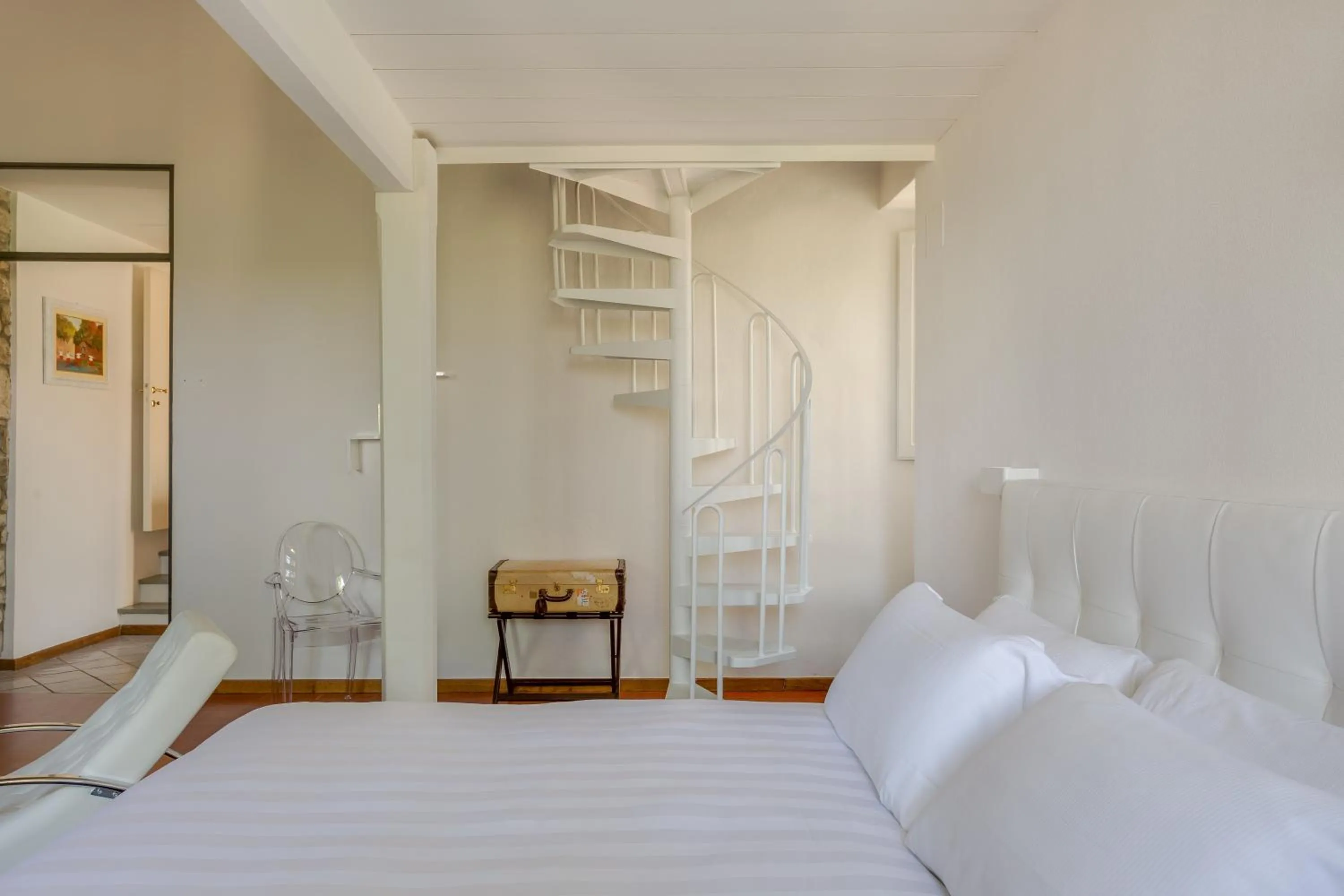 Bed in Villa I Barronci Resort & Spa