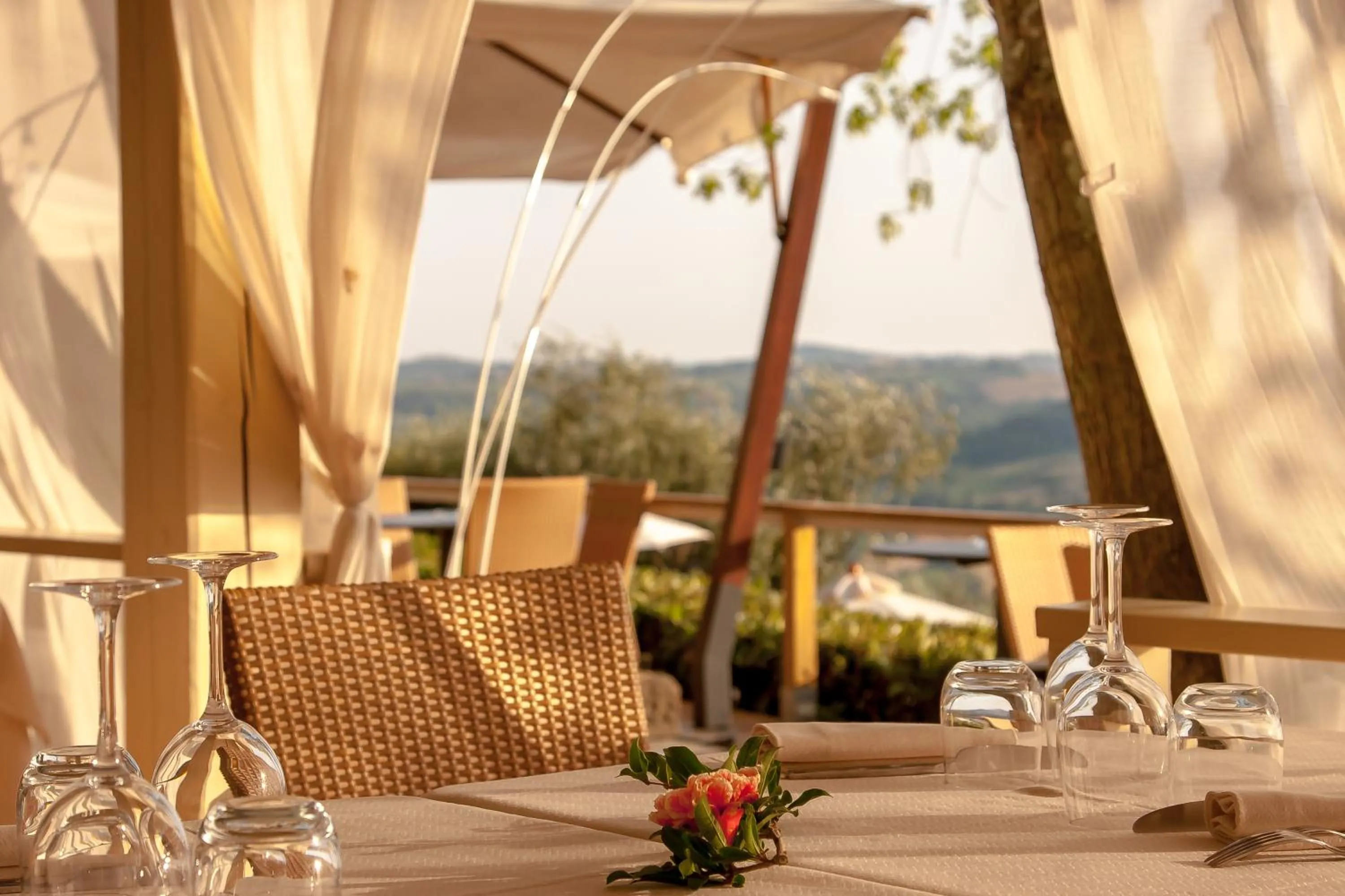 Restaurant/places to eat in Villa I Barronci Resort & Spa