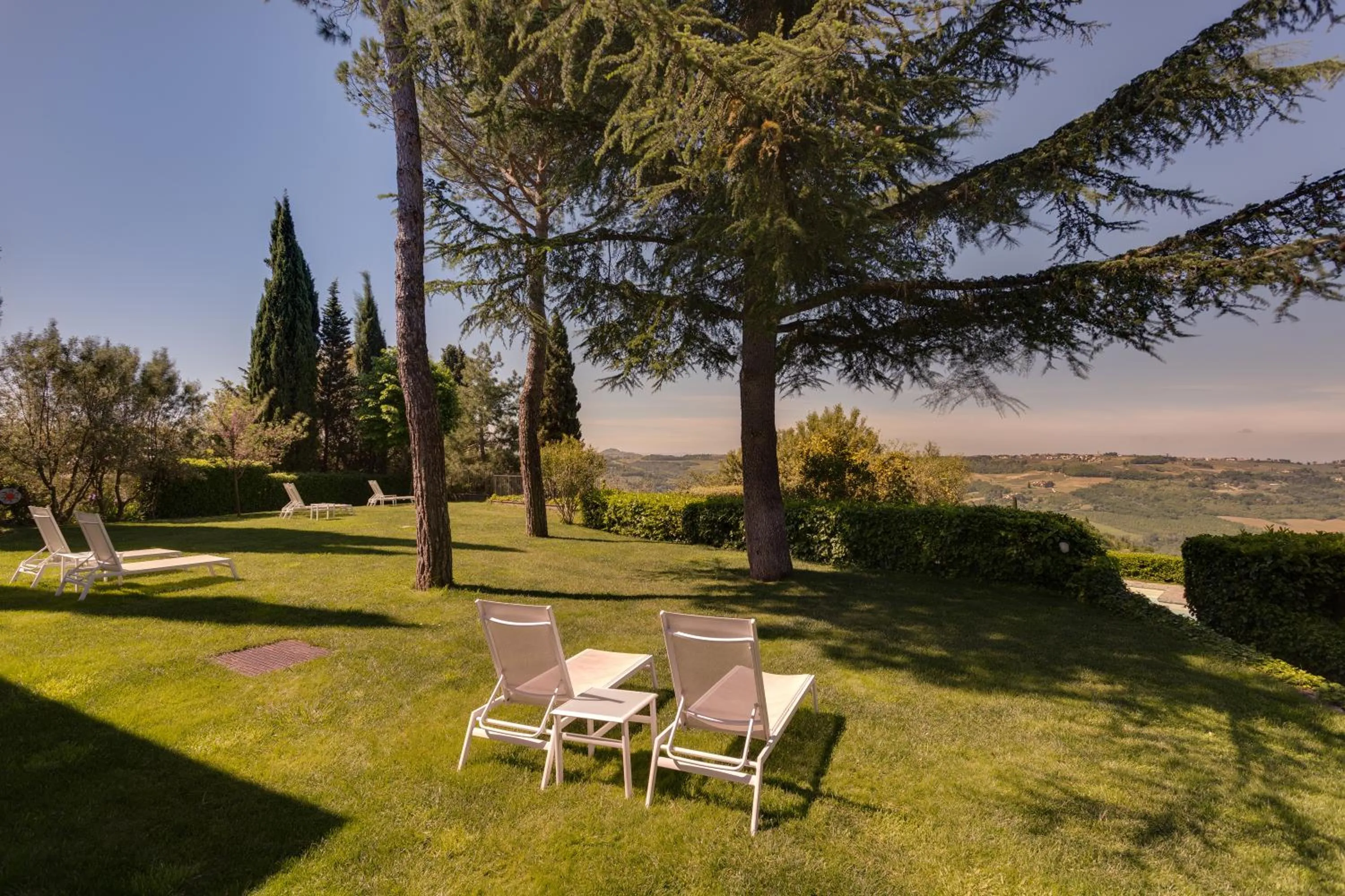 Garden view in Villa I Barronci Resort & Spa