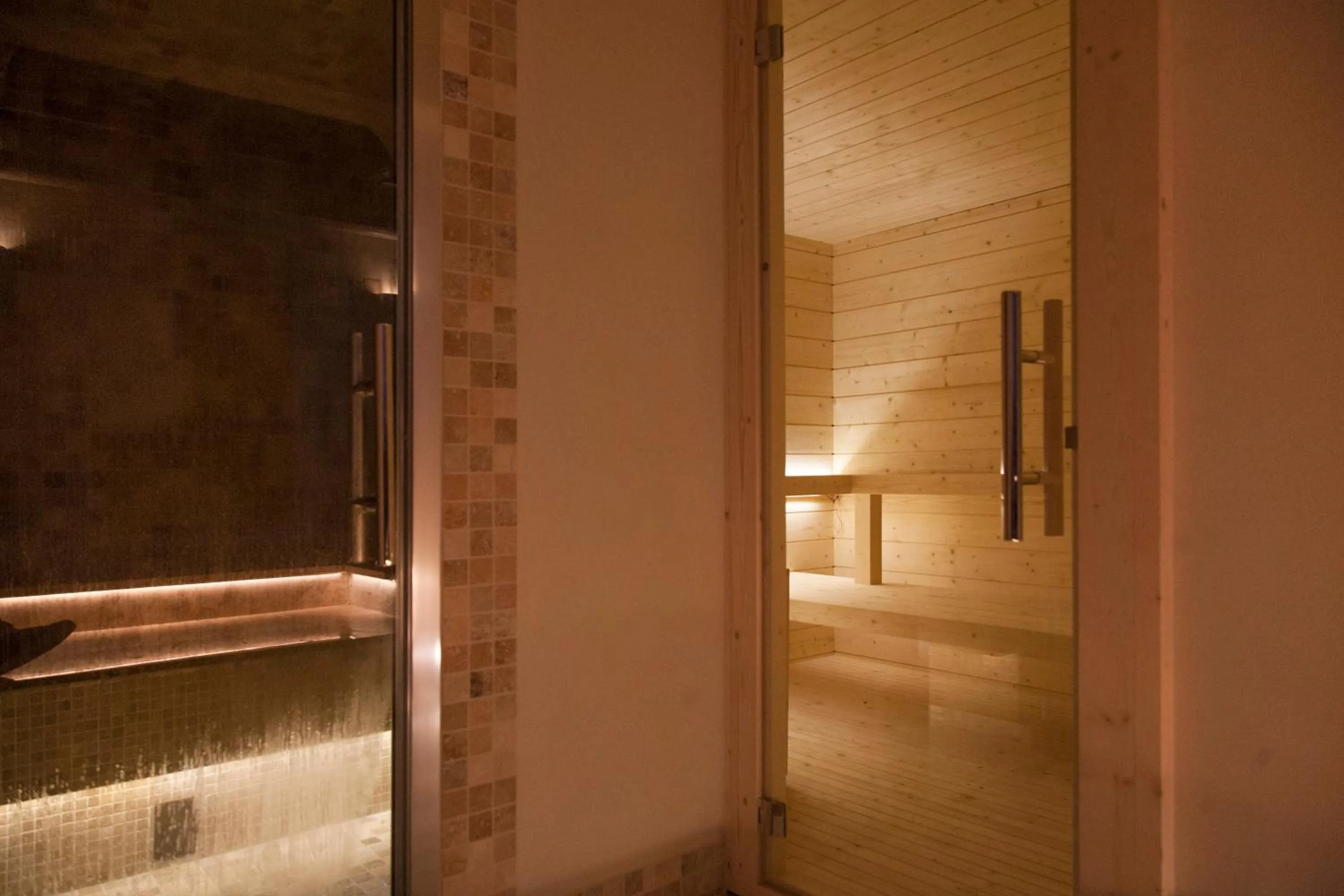 Sauna in Villa I Barronci Resort & Spa