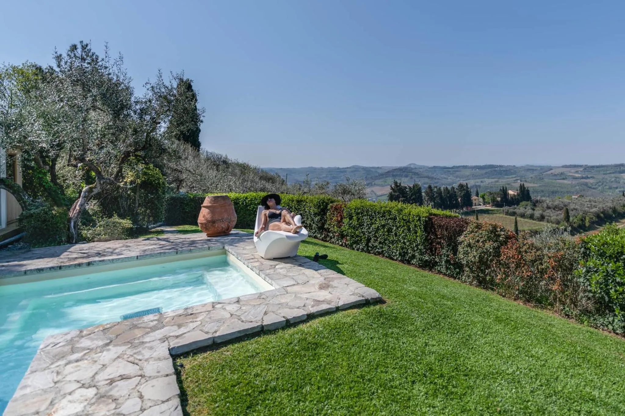 Natural landscape in Villa I Barronci Resort & Spa